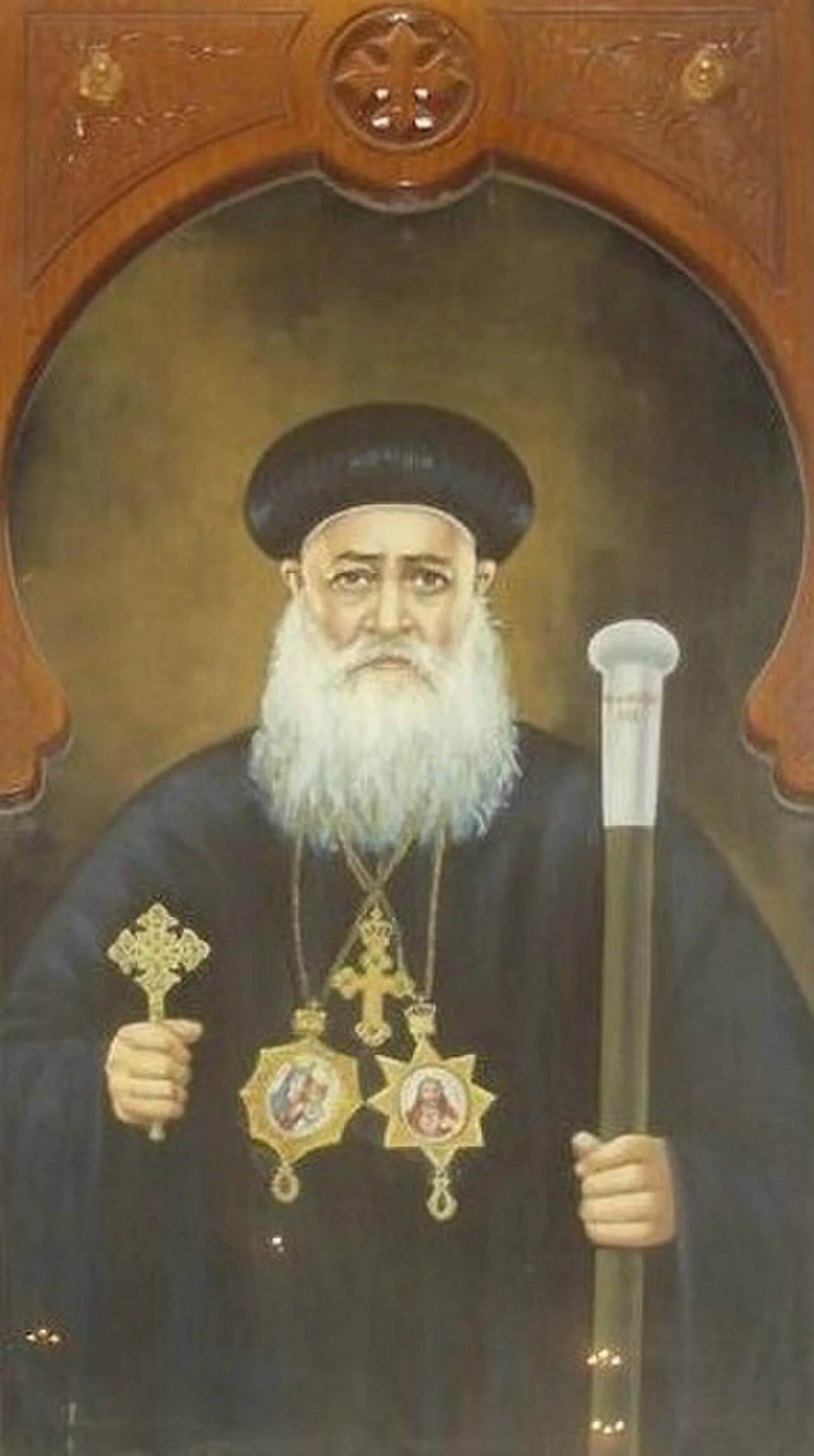 Portrait of Makarius III. (1872–1945) – memorial page