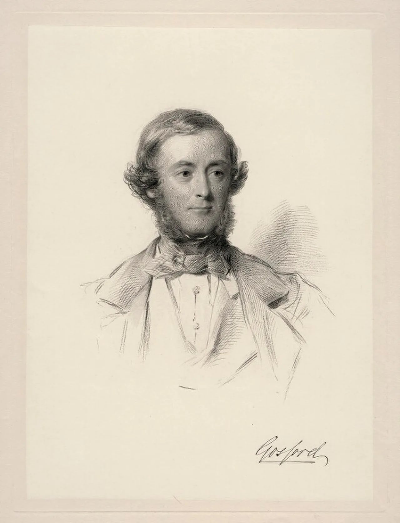 Portrait of Archibald Acheson (1806–1864) – memorial page