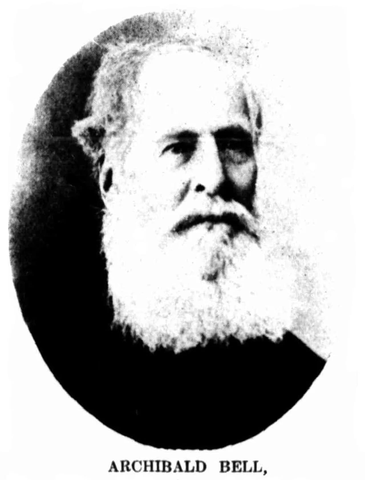 Porträt von Archibald Bell Jr. (1804–1883) – Gedenkseite
