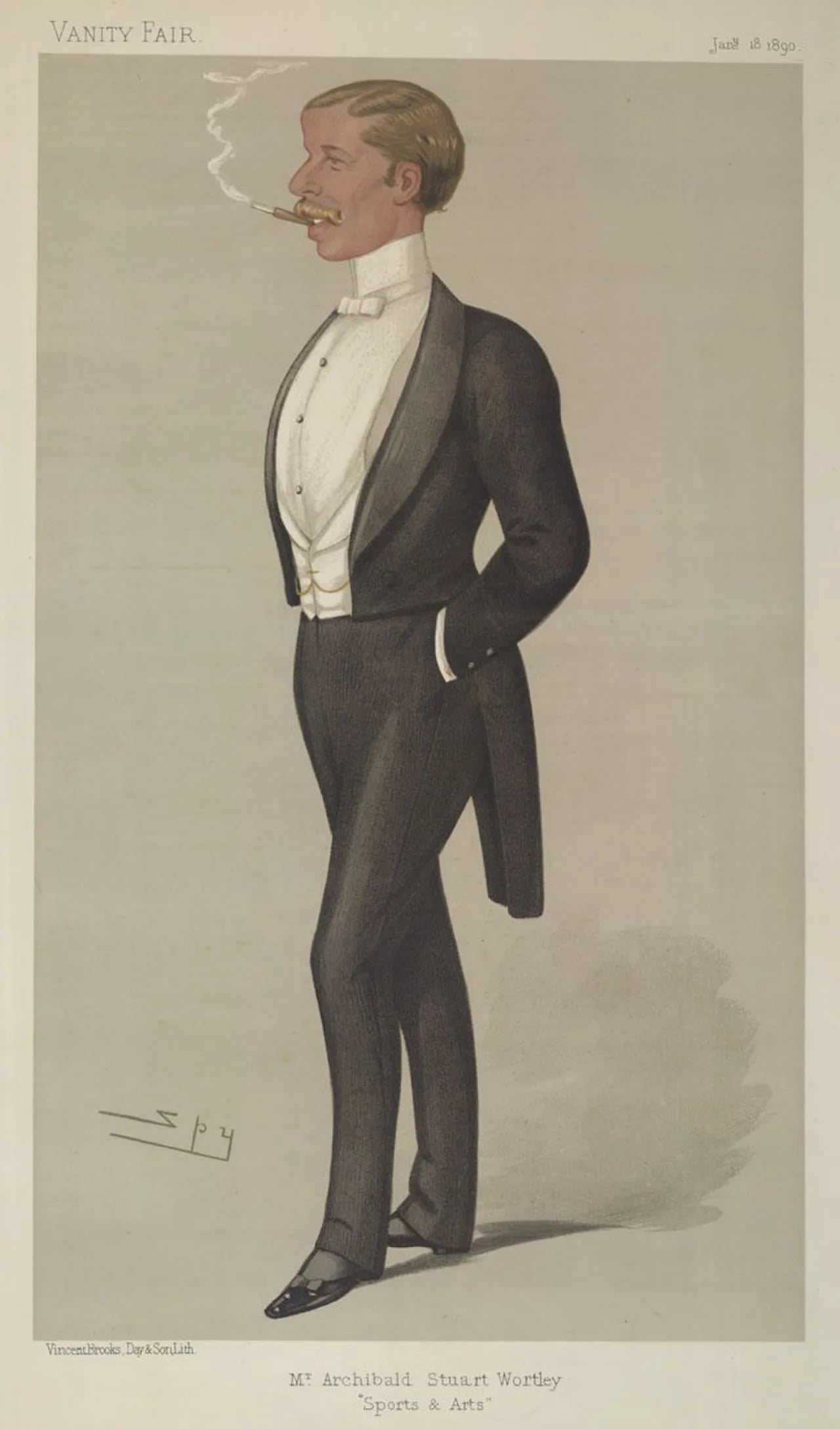 Portrait of Archibald J. Stuart-Wortley (1849–1905) – memorial page