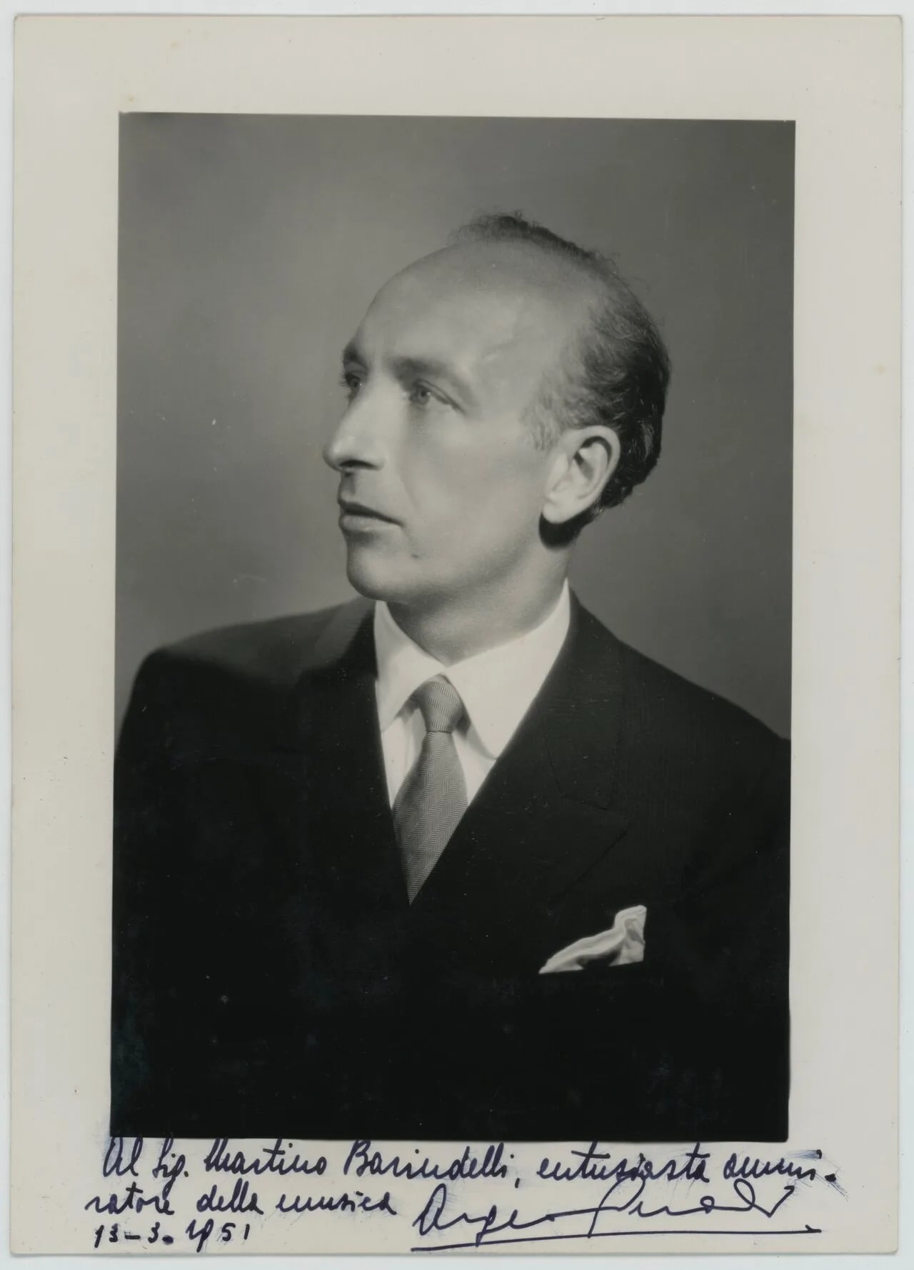 Porträt von Argeo Quadri (1911–2004) – Gedenkseite
