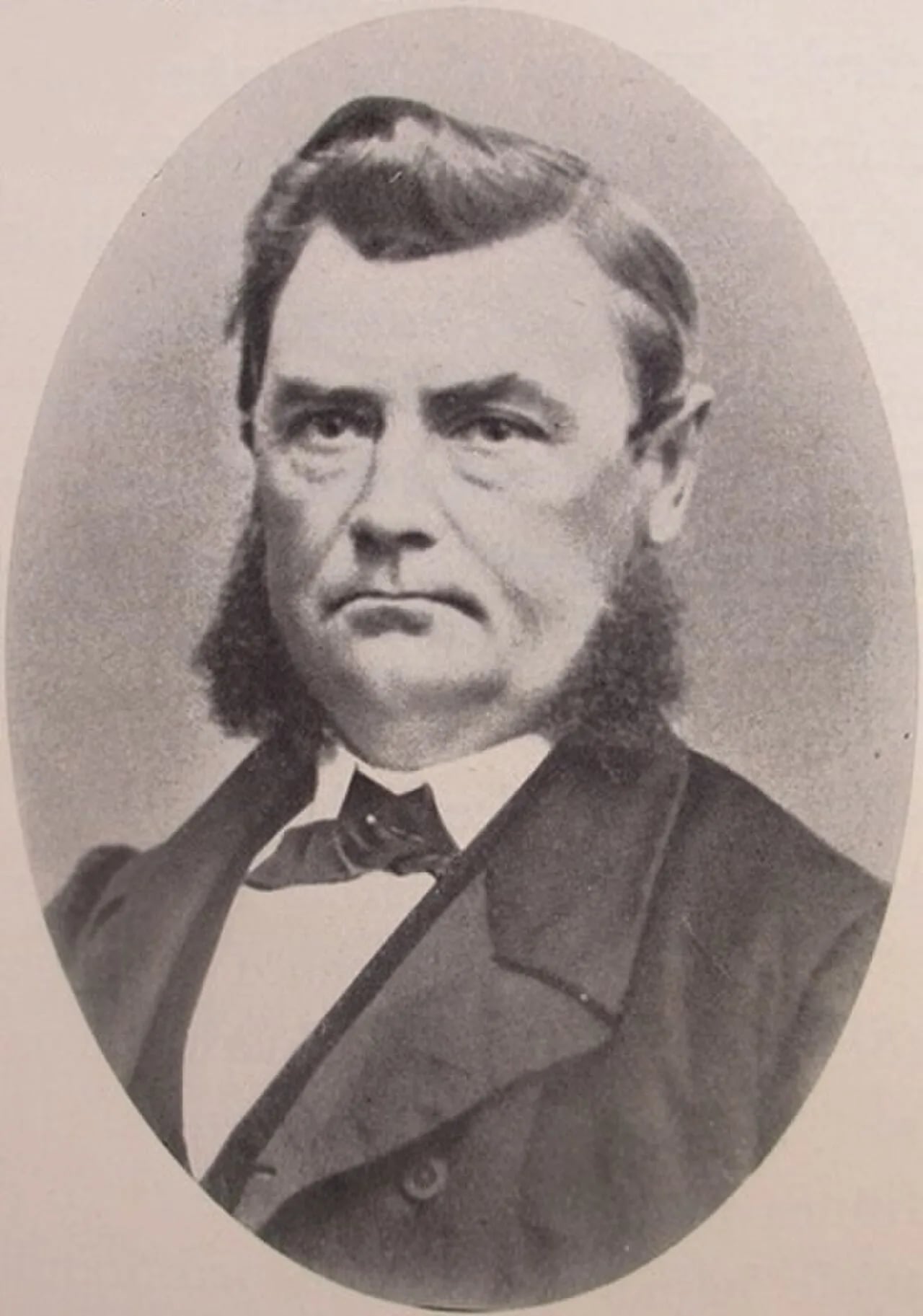 Porträt von Erik Adolf Wennström (1822–1903) – Gedenkseite