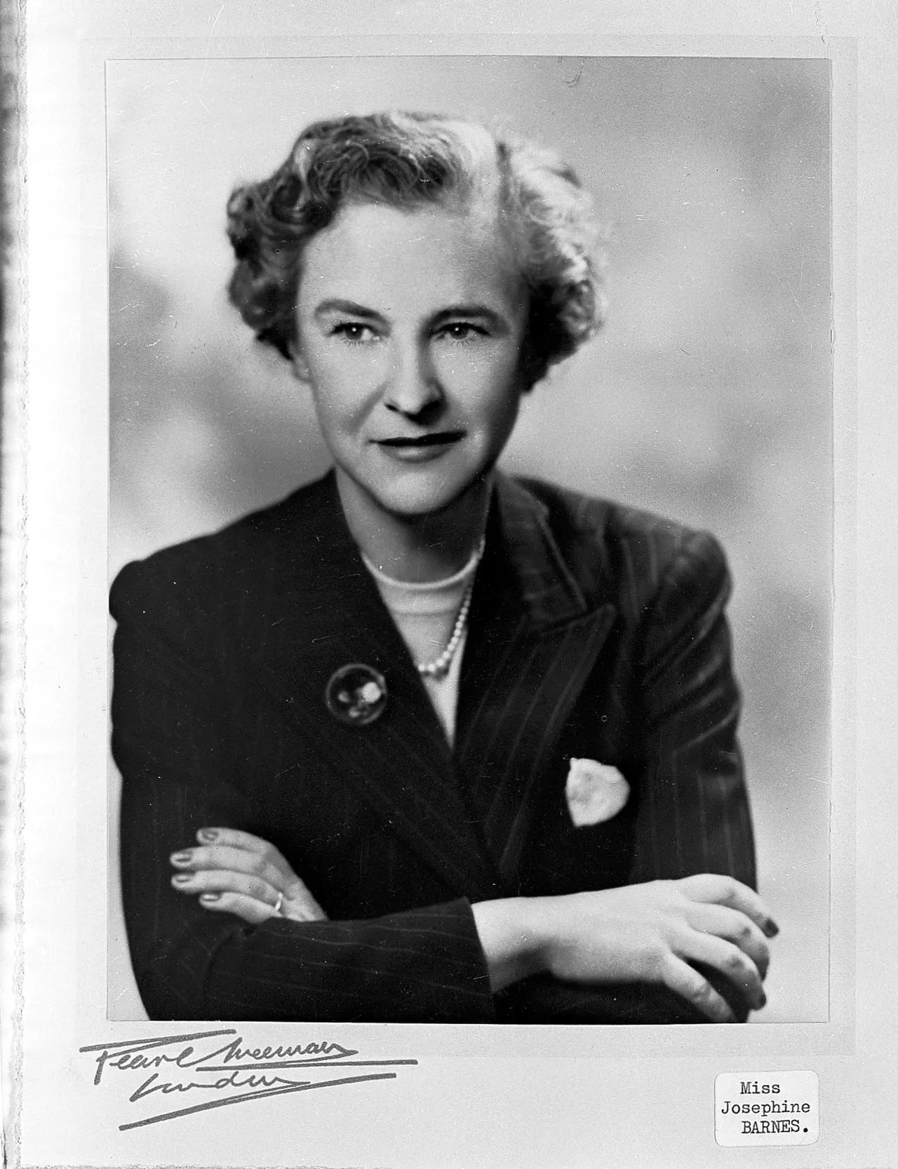Porträt von Josephine Barnes (1912–1999) – Gedenkseite