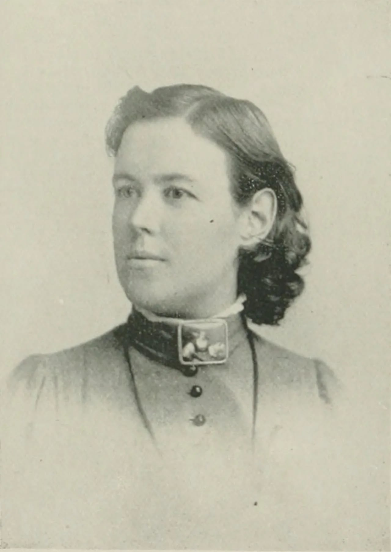 Porträt von Charlotte Johnson Baker (1855–1937) – Gedenkseite