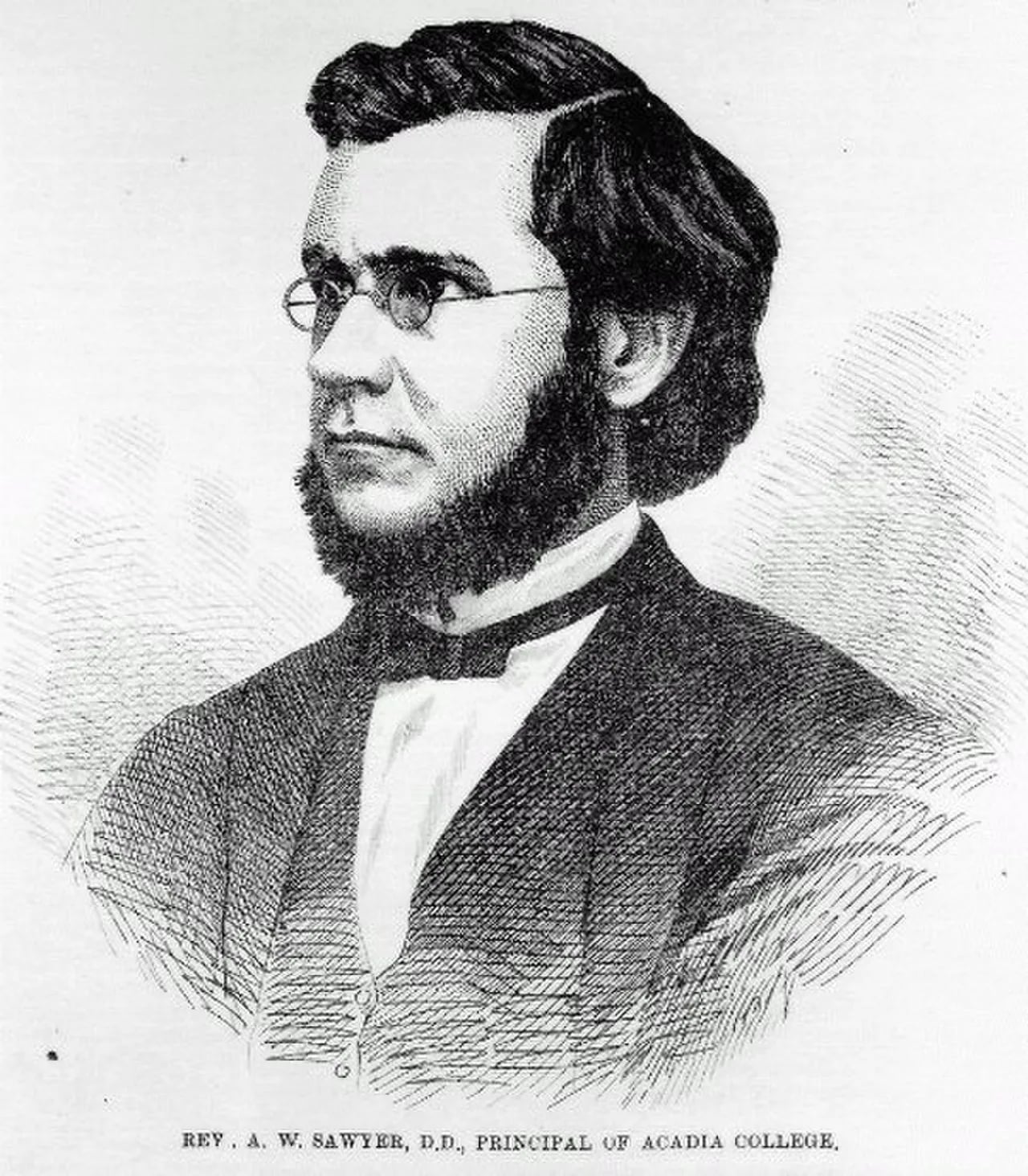 Porträt von Artemas Wyman Sawyer (1827–1907) – Gedenkseite