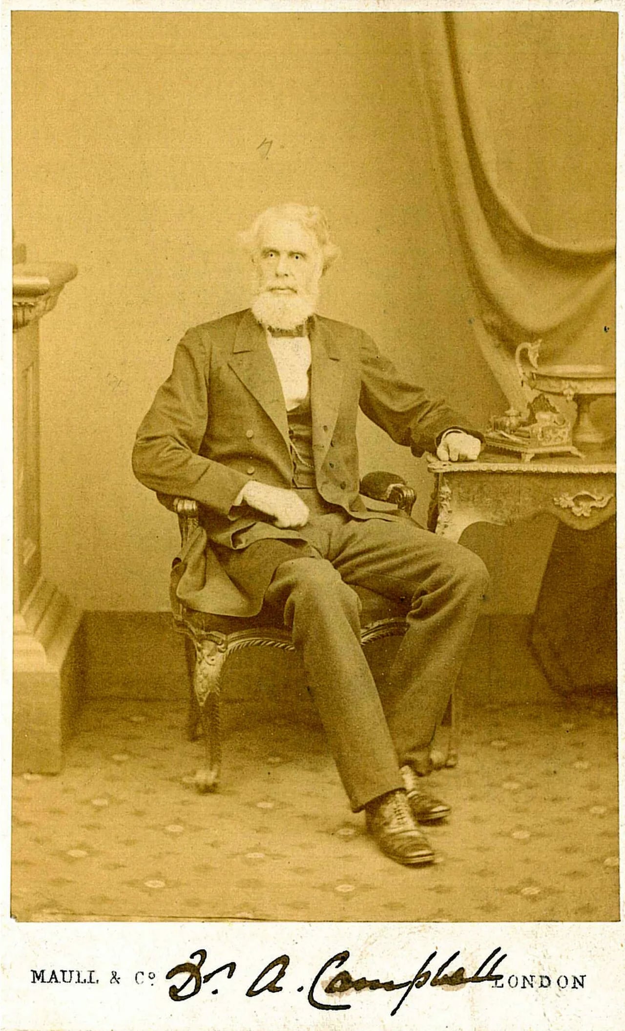 Portrait of Archibald Campbell (1805–1874) – memorial page