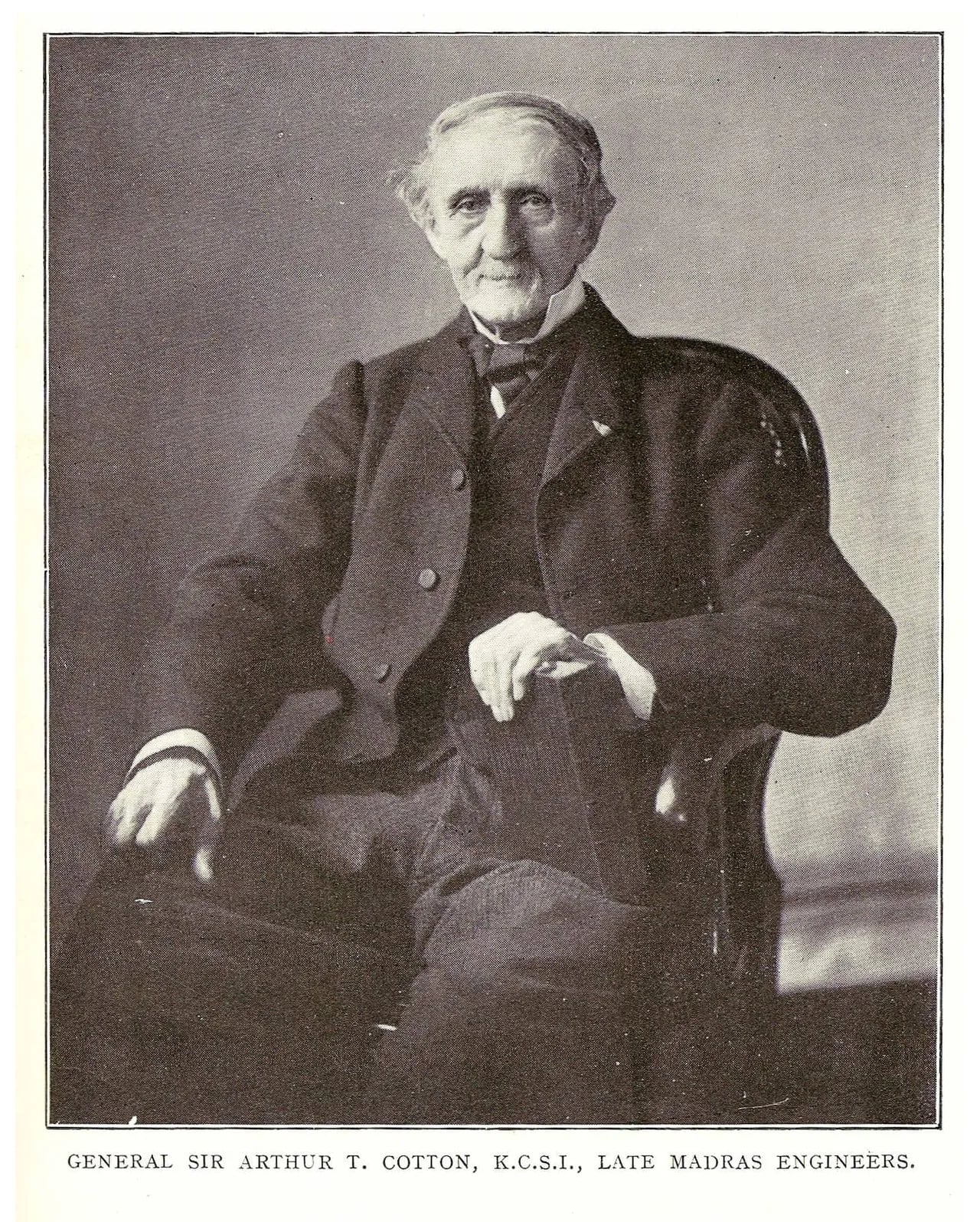 Portrait of Arthur Cotton (1803–1899) – memorial page