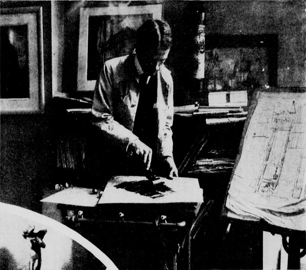 Porträt von Arthur Sinclair Covey (1877–1960) – Gedenkseite