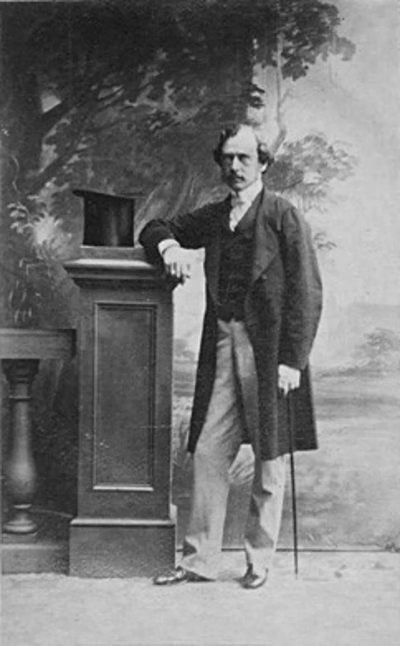 Porträt von Arthur Edward Hardinge (1828–1892) – Gedenkseite