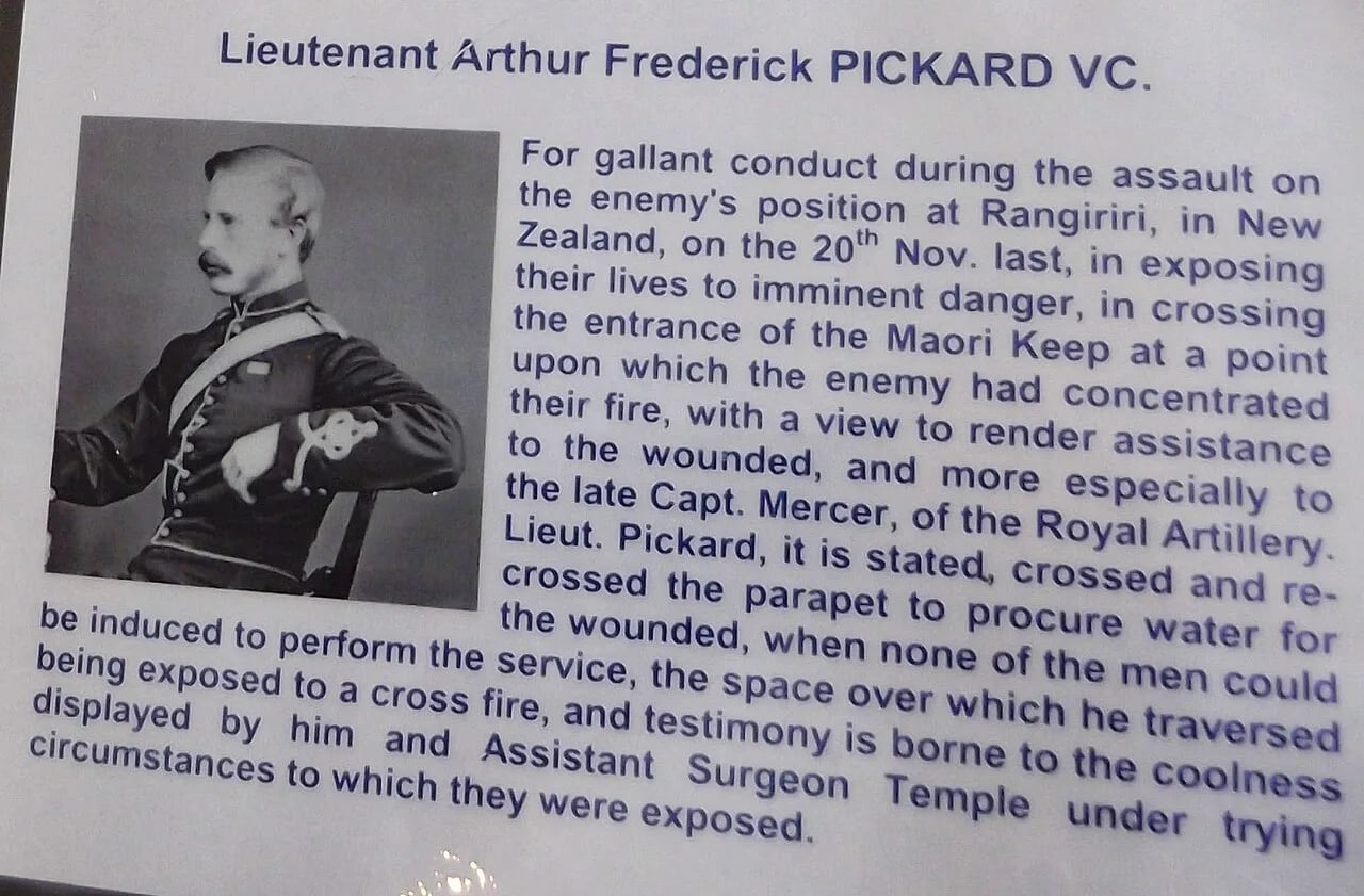 Porträt von Arthur Frederick Pickard (1844–1880) – Gedenkseite