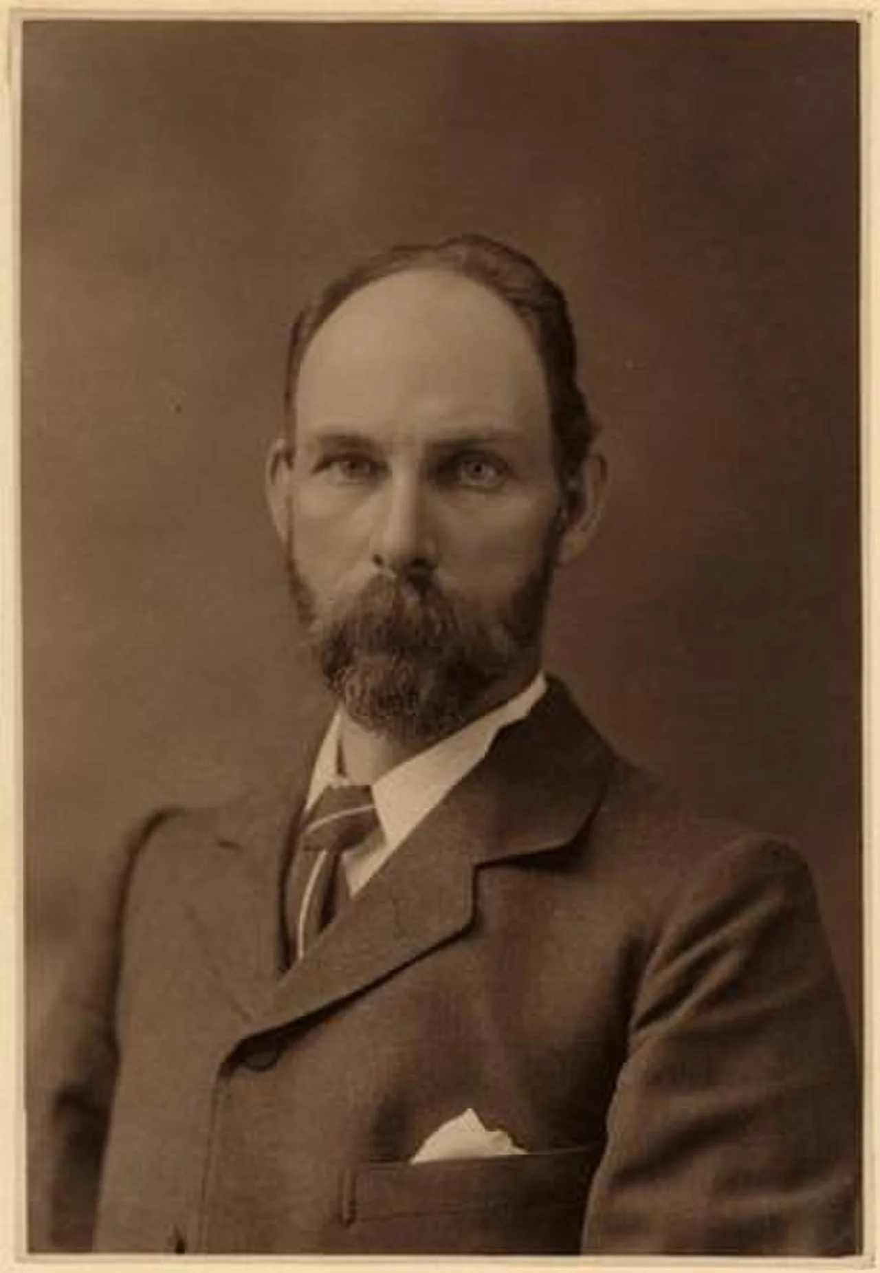 Porträt von Arthur Groom (1852–1922) – Gedenkseite