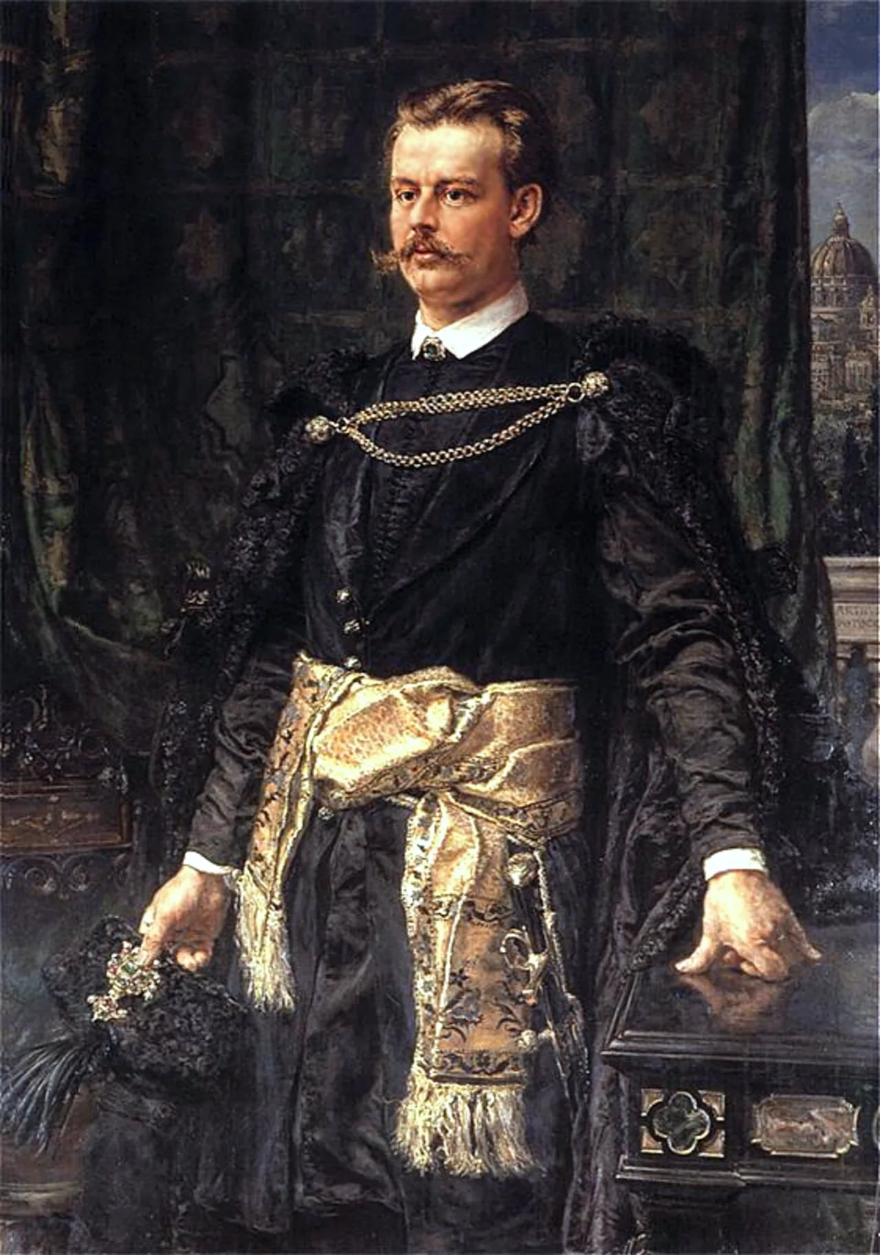 Portrait of Artur Władysław Potocki (1850–1890) – memorial page