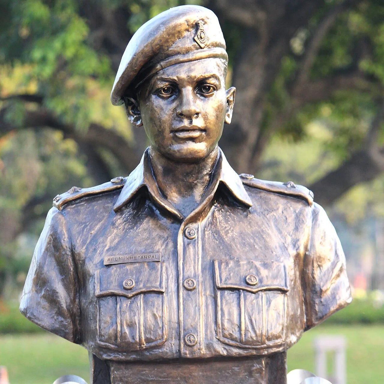 Portrait of Arun Khetarpal (1950–1971) – memorial page