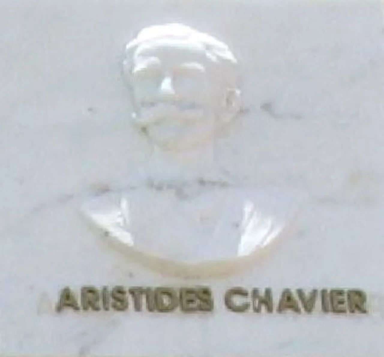 Porträt von Arístides Chavier Arévalo (1867–1942) – Gedenkseite
