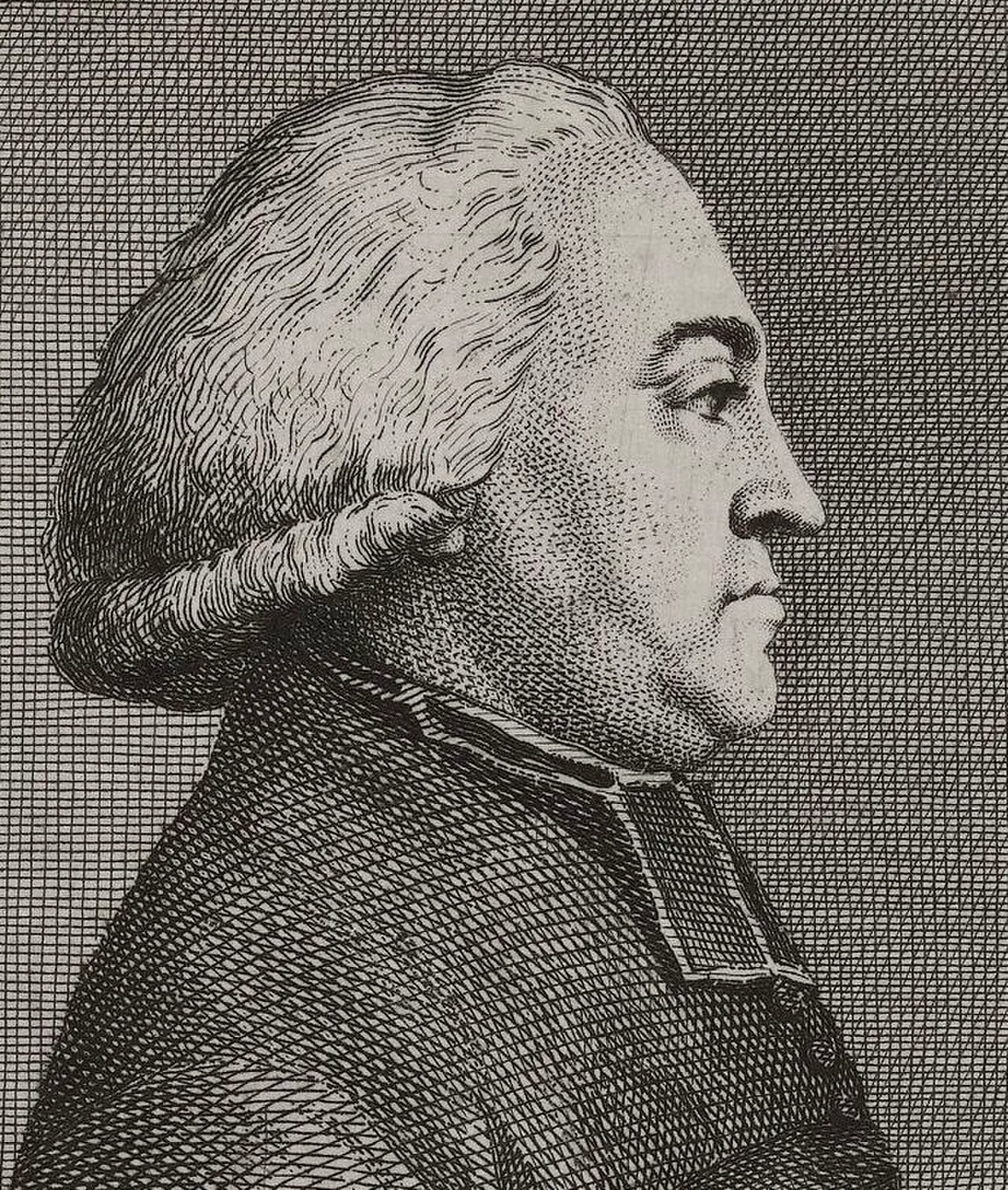 Porträt von Louis Joseph Nolf (1746–1805) – Gedenkseite