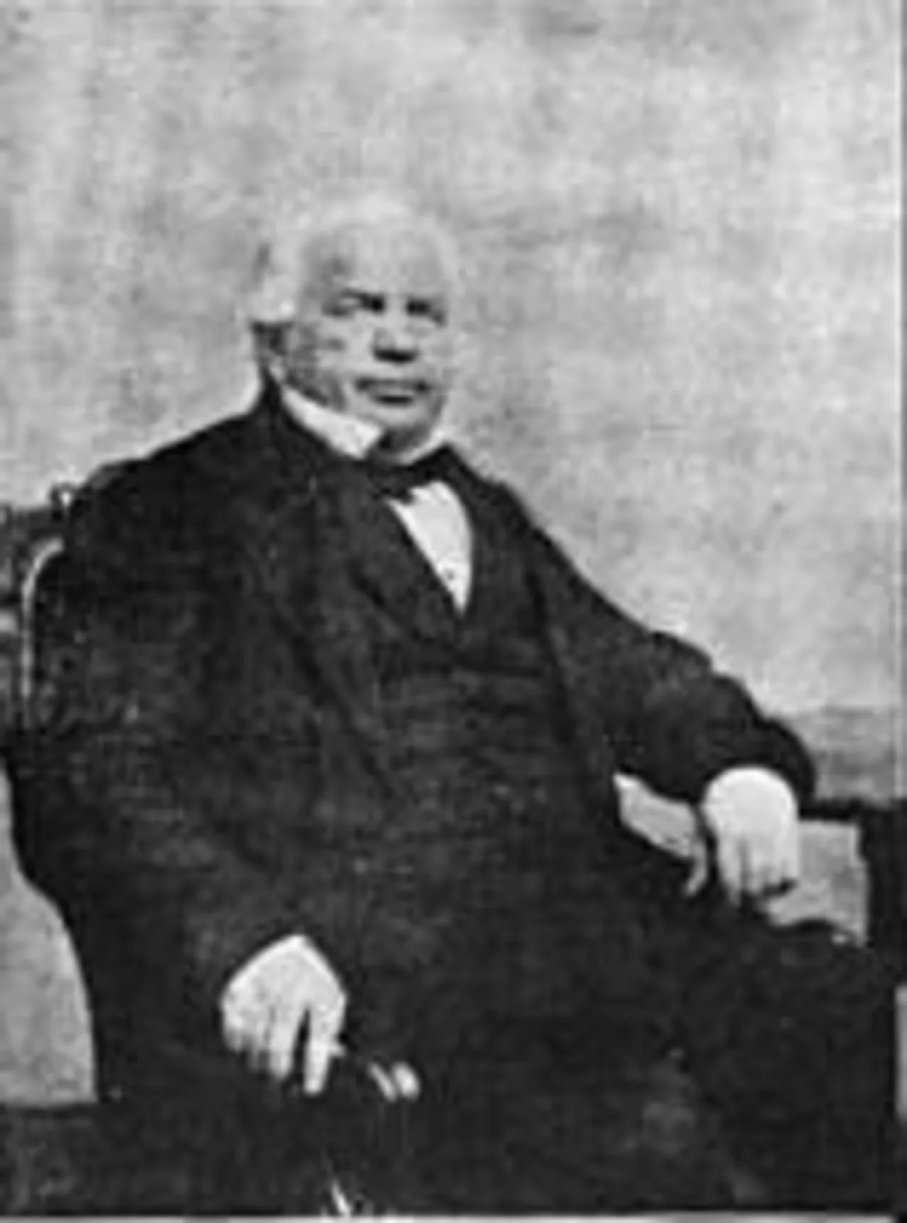 Porträt von Asahel Huntington (1798–1870) – Gedenkseite