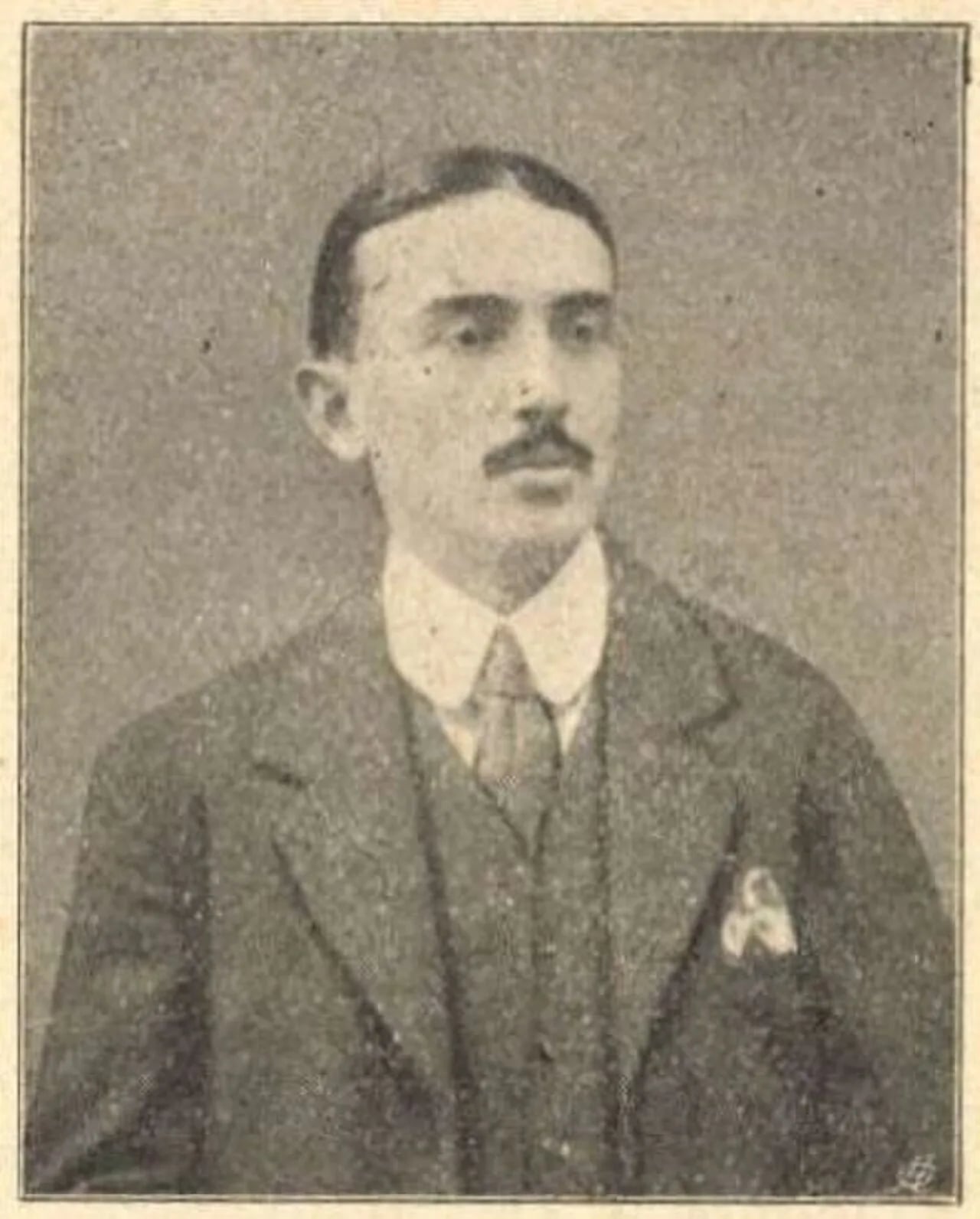 Portrait of Andor Abonyi (1887–1915) – memorial page
