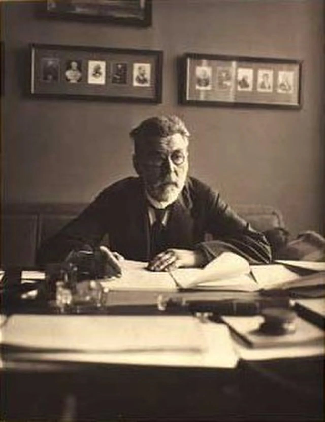 Portrait of Asger Ostenfeld (1866–1931) – memorial page