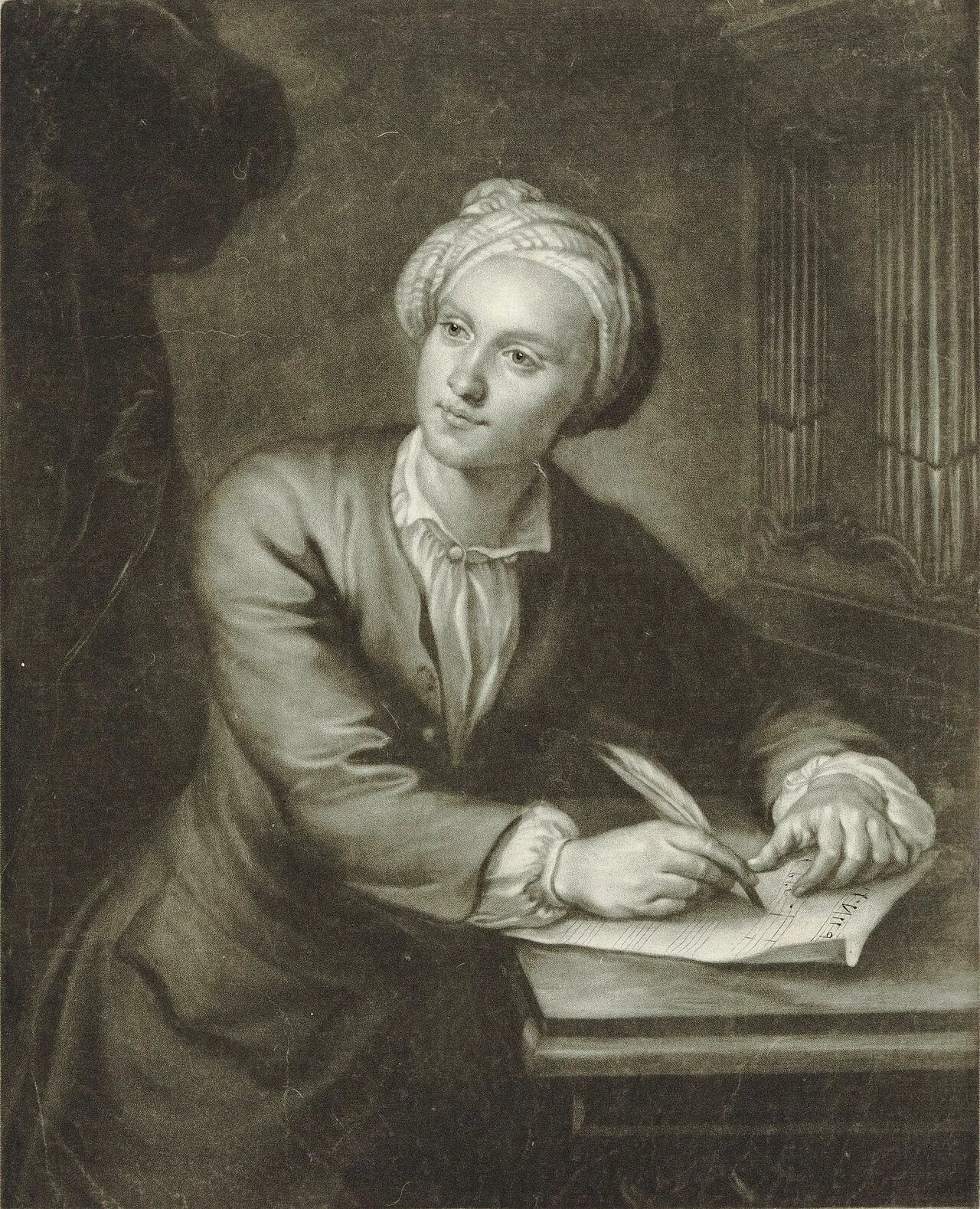 Portrait of Johann Friedrich Lampe (1703–1751) – memorial page