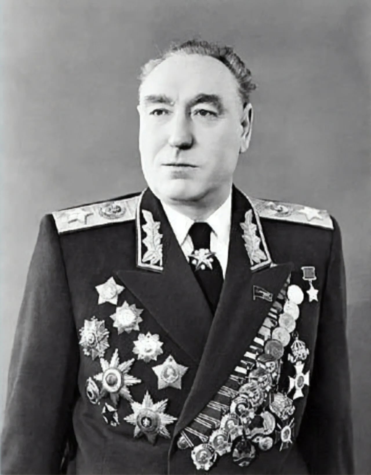 Porträt von Sergei Semjonowitsch Birjusow (1904–1964) – Gedenkseite