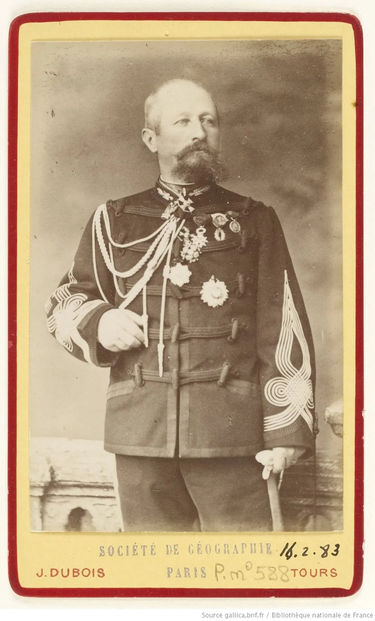 Portrait of Charles Sulpice Jules Chanoine (1835–1915) – memorial page