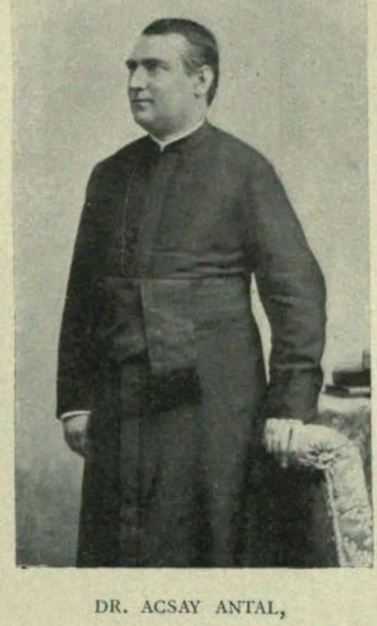 Porträt von Antal Acsay (1861–1918) – Gedenkseite