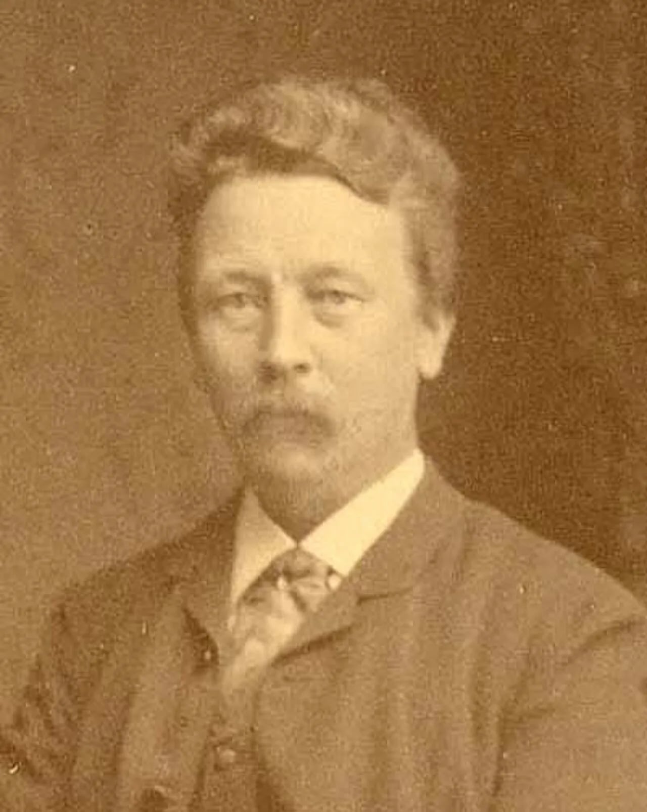 Porträt von August Hjalmar Edgren (1840–1903) – Gedenkseite