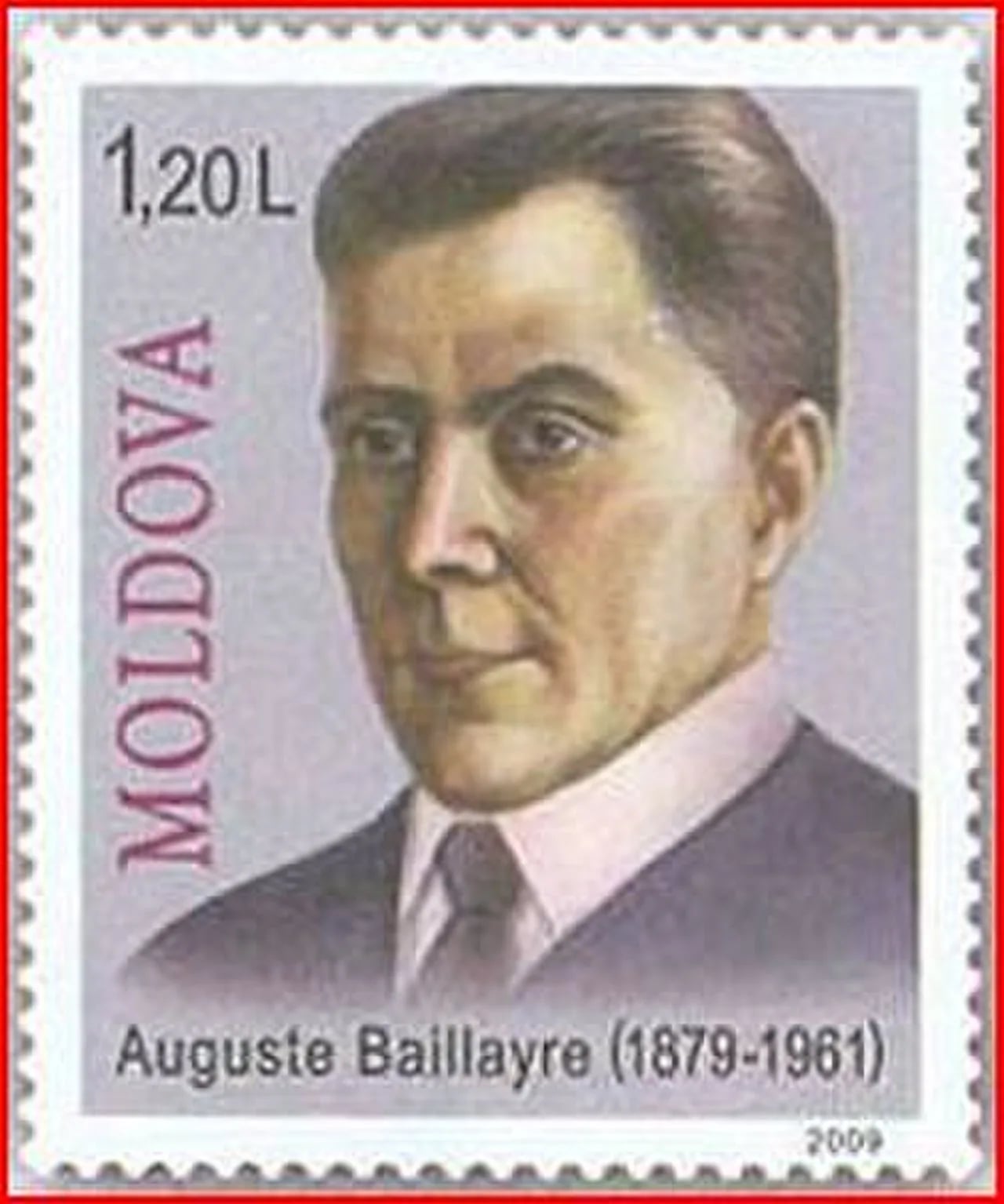 Porträt von Auguste Baillayre (1879–1961) – Gedenkseite