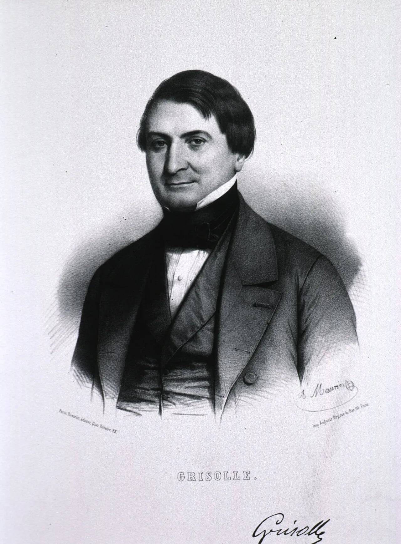 Portrait of Augustin Grisolle (1811–1869) – memorial page