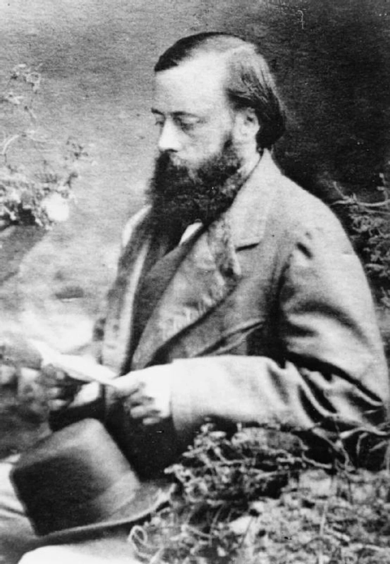 Porträt von Augustus Anson (1835–1877) – Gedenkseite