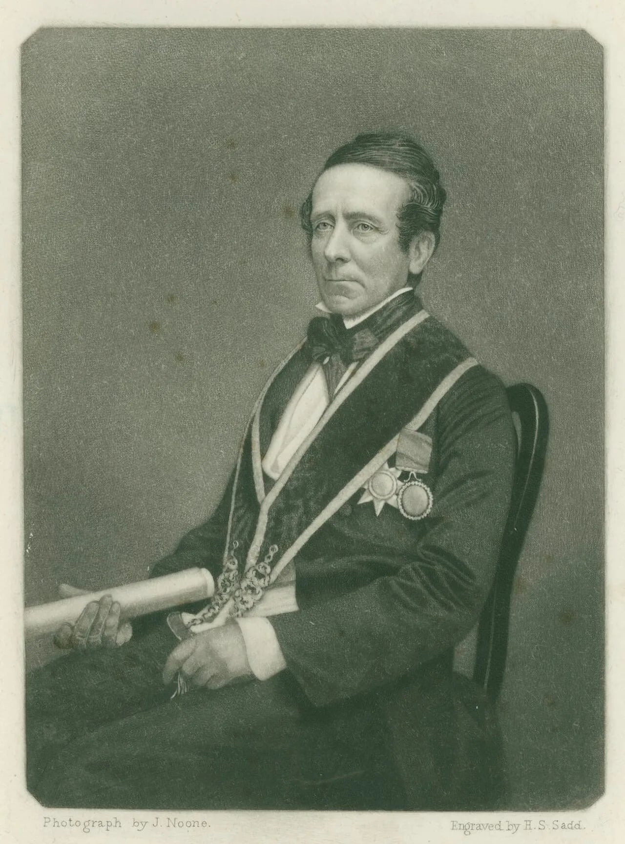 Portrait of Augustus Frederick Adolphus Greeves (1806–1874) – memorial page