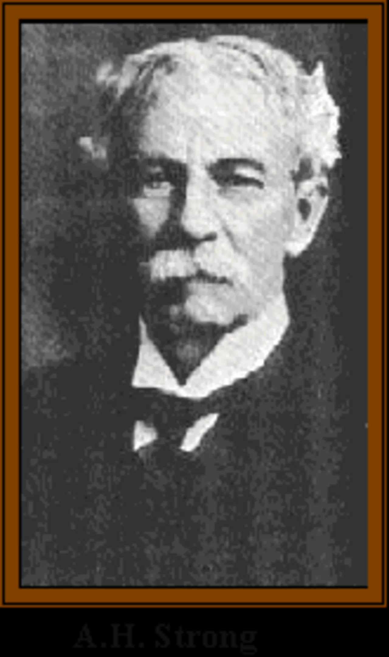 Portrait of Augustus Hopkins Strong (1836–1921) – memorial page