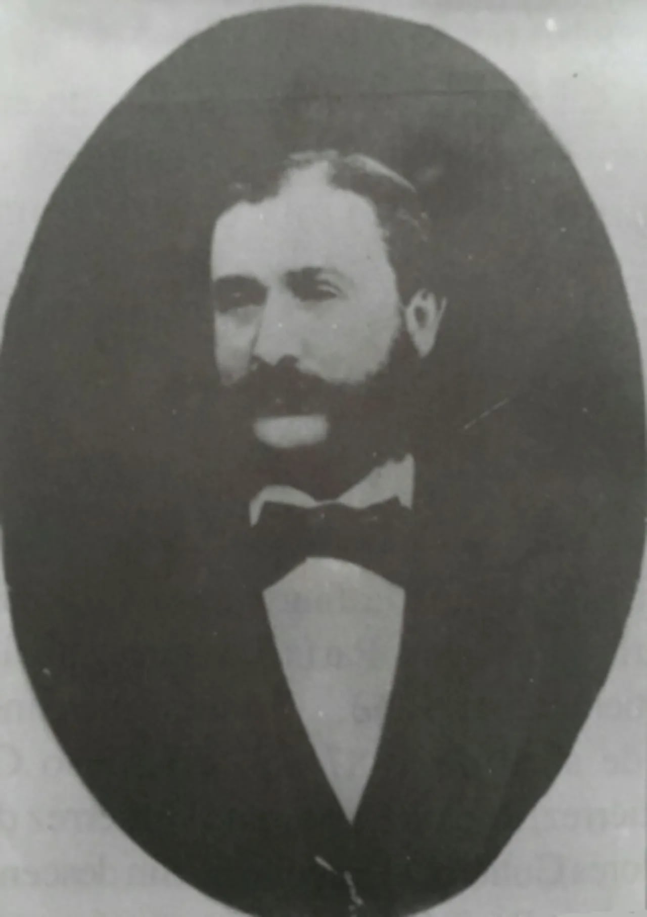 Porträt von Aurelio París Sanz de Santamaría (1829–1899) – Gedenkseite