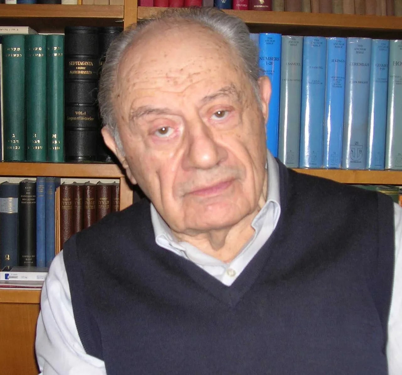 Portrait of Menahem Haran (1924–2015) – memorial page