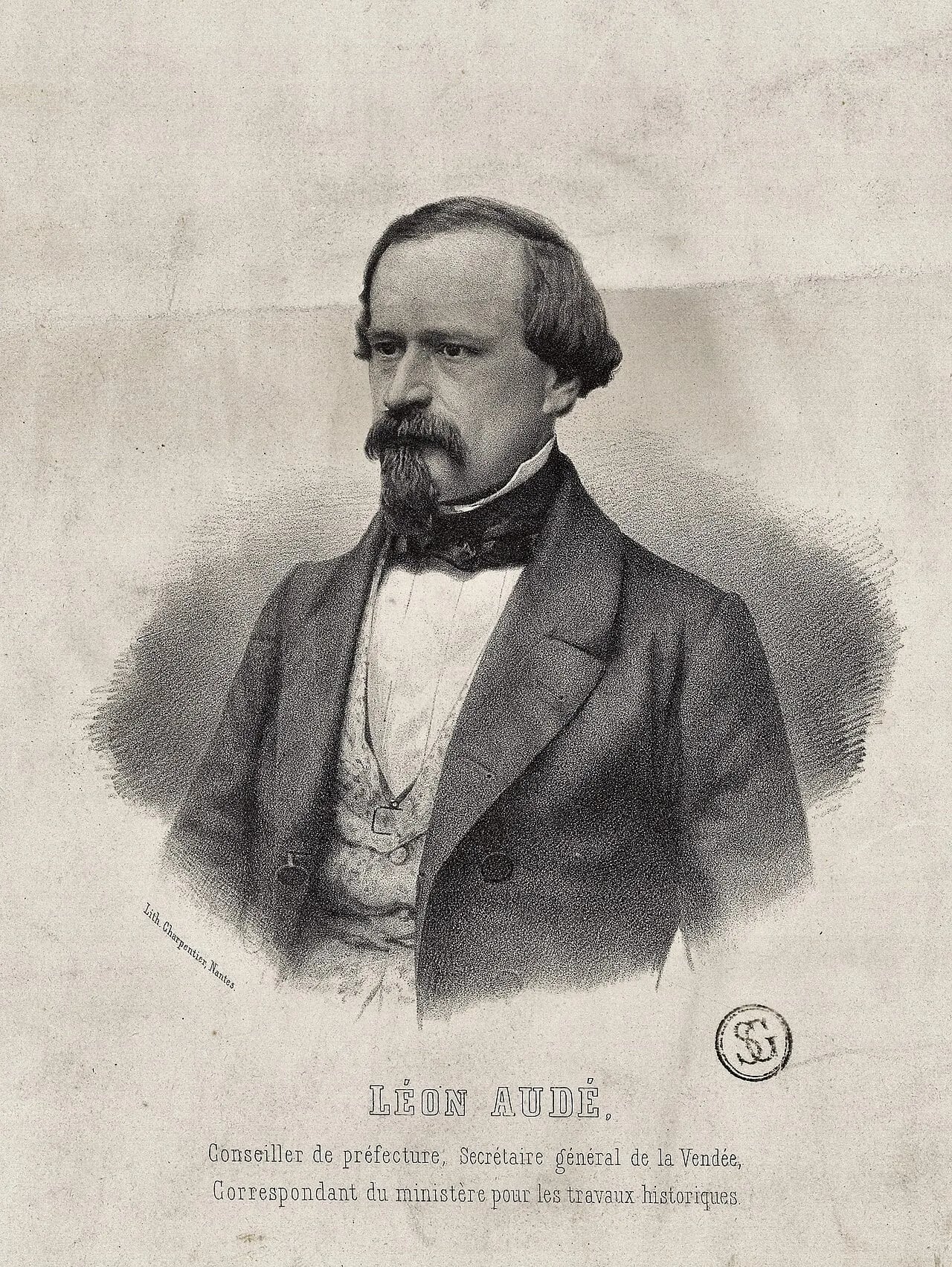 Porträt von Léon Audé (1815–1870) – Gedenkseite