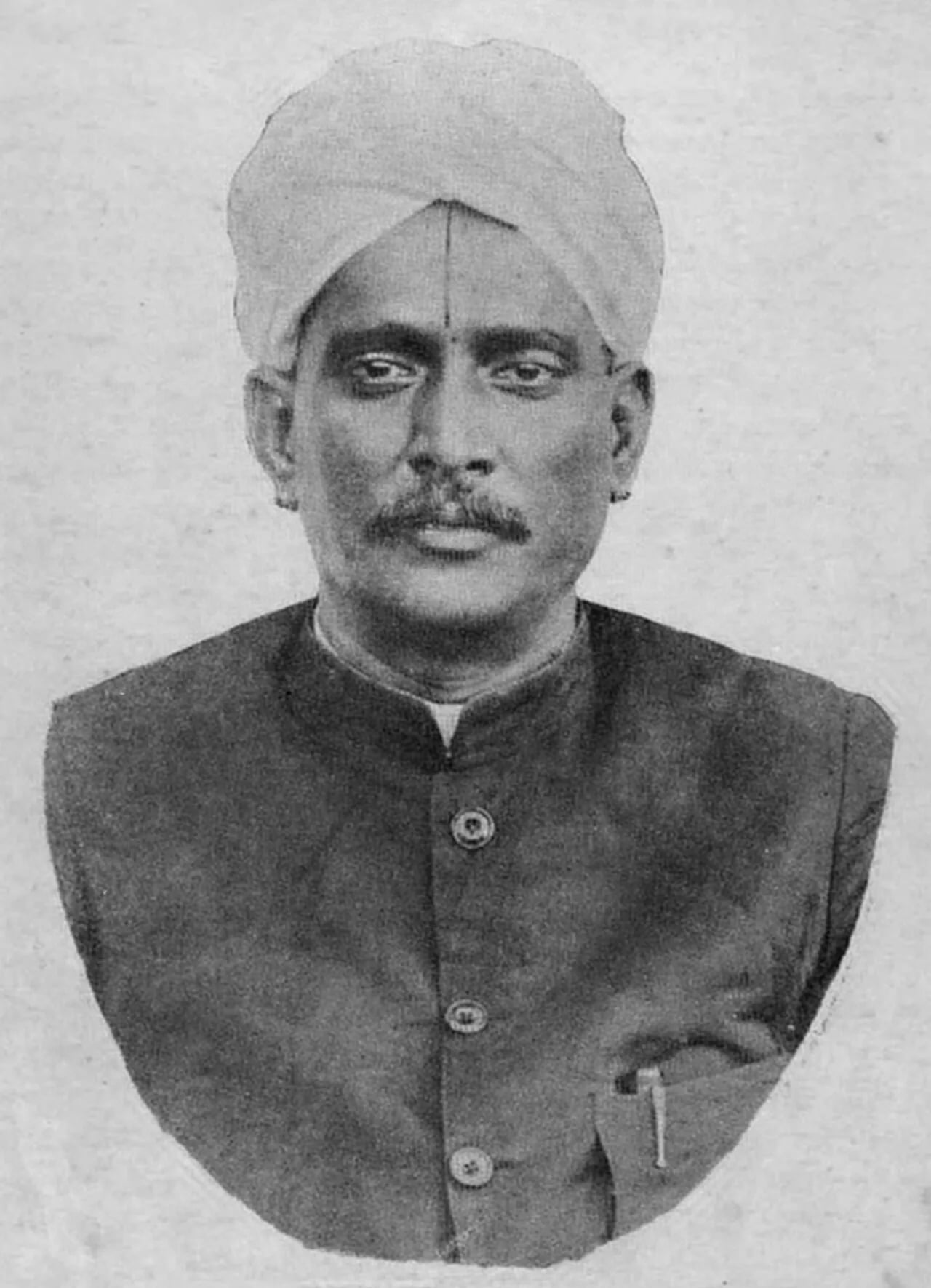 Porträt von B. Munuswamy Naidu (1885–1935) – Gedenkseite