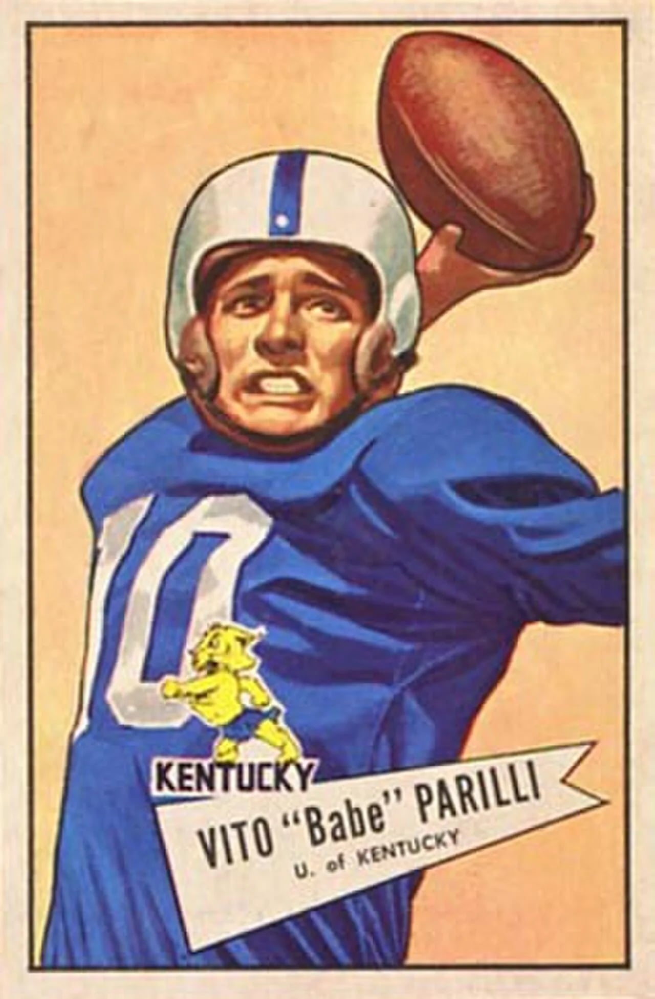 Porträt von Babe Parilli (1930–2017) – Gedenkseite