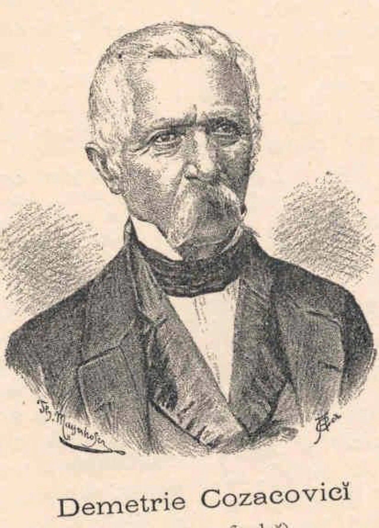 Portrait of Dimitrie Cozacovici (1790–1868) – memorial page