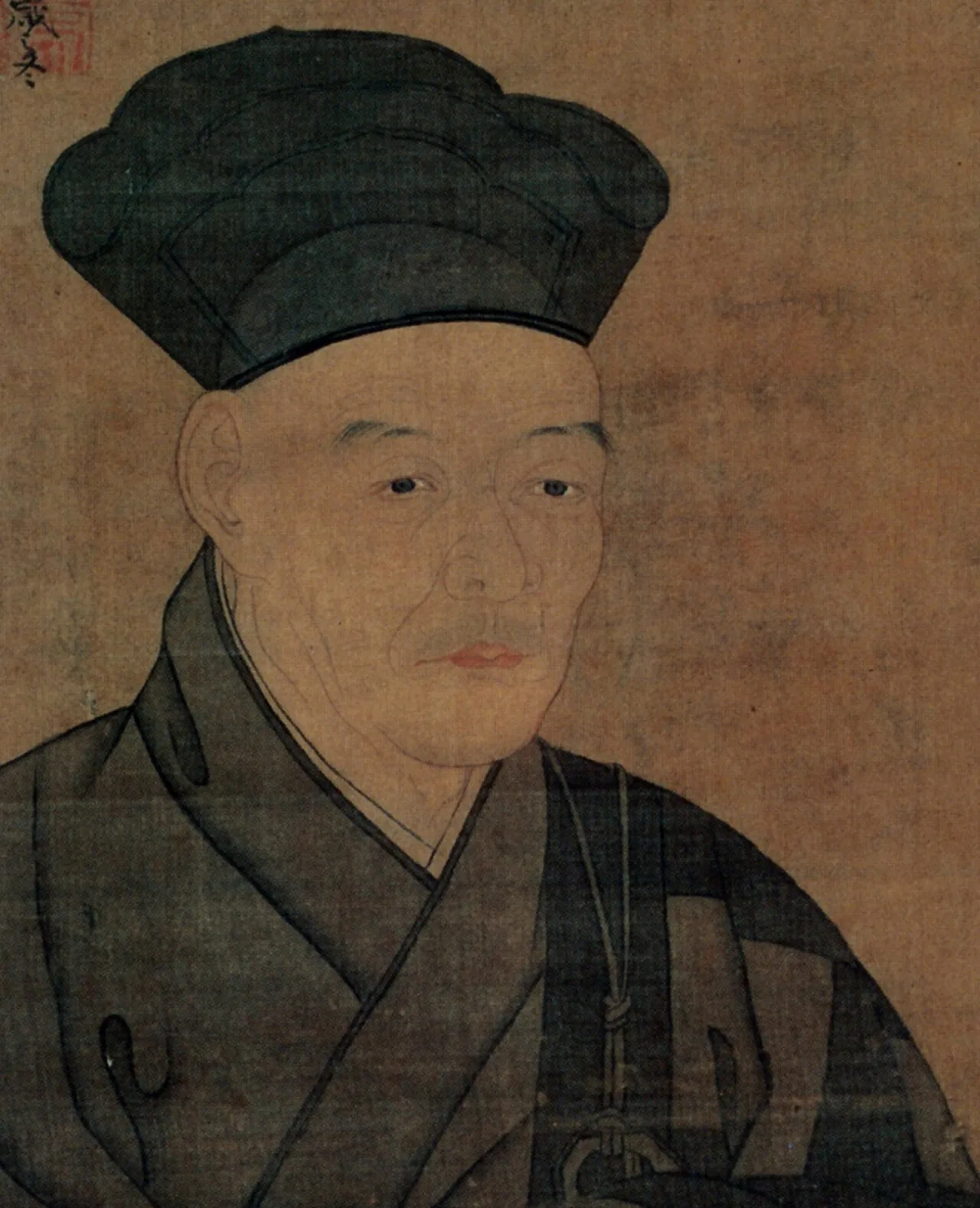 Porträt von Sesshū Tōyō (1420–1506) – Gedenkseite