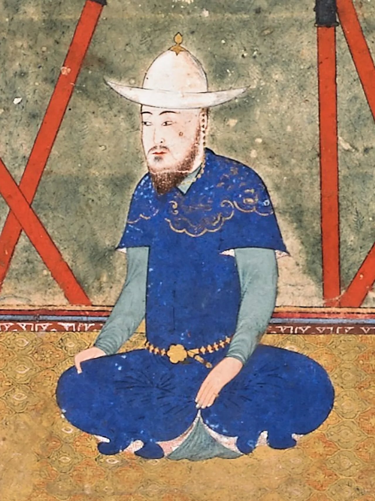 Porträt von Ulugh Beg (1394–1449) – Gedenkseite