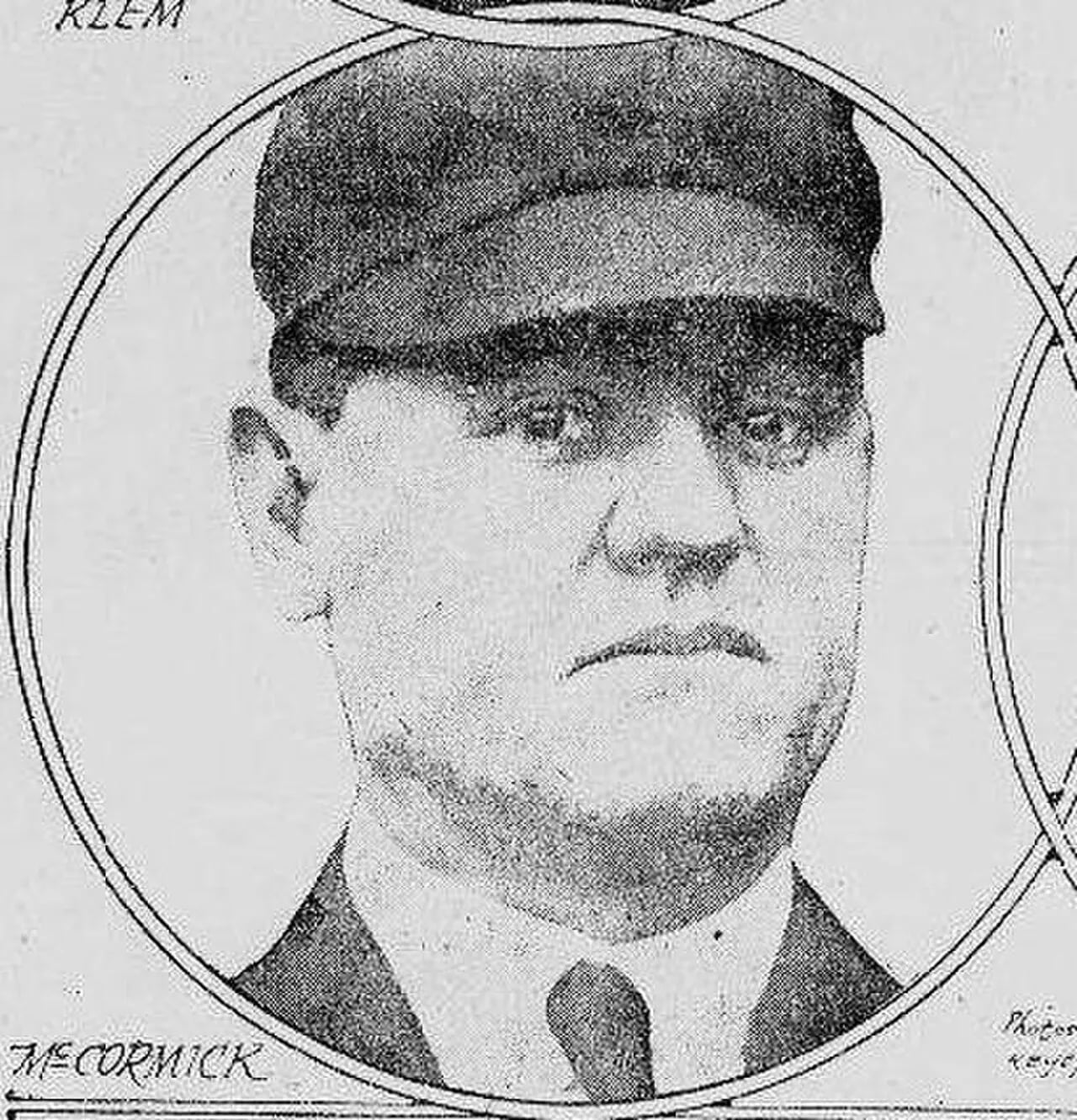 Portrait of Barry McCormick (1874–1956) – memorial page