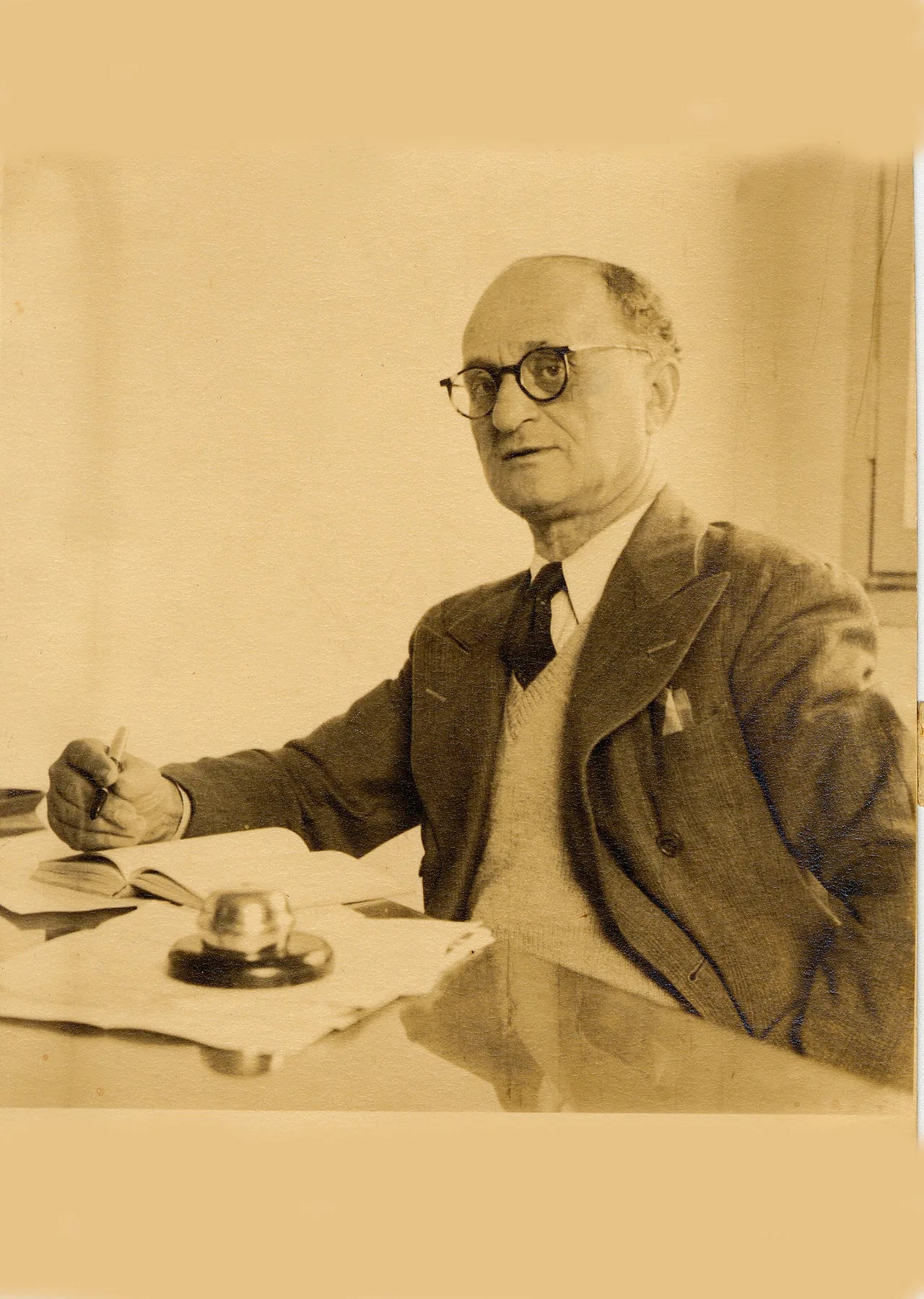 Porträt von Baruch Ostrovsky (1890–1960) – Gedenkseite