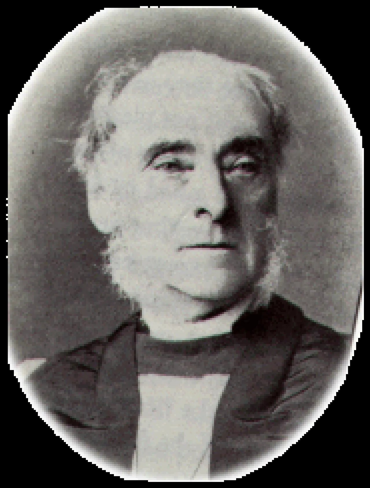 Porträt von Basil Jones (1822–1897) – Gedenkseite