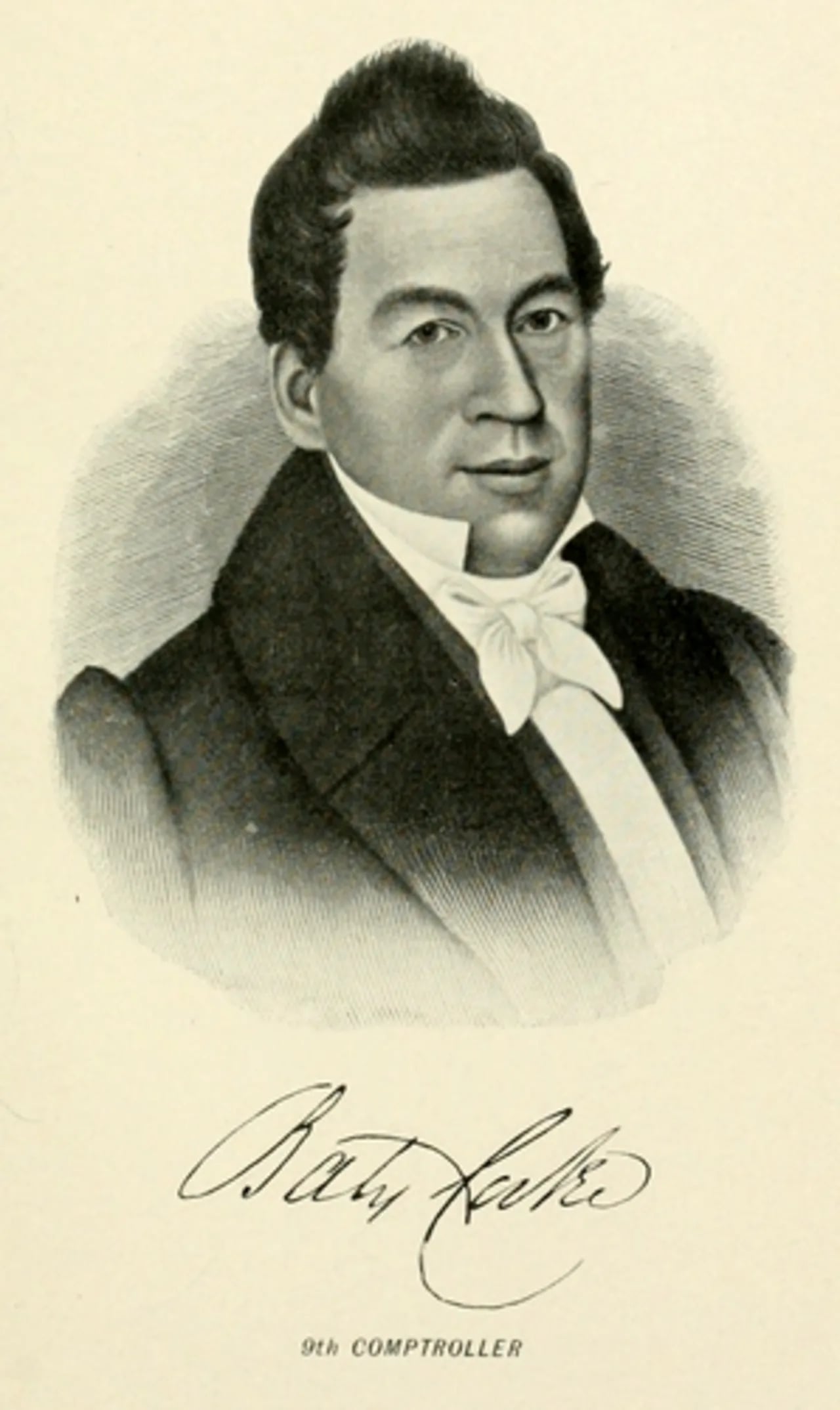 Portrait of Bates Cooke (1787–1841) – memorial page