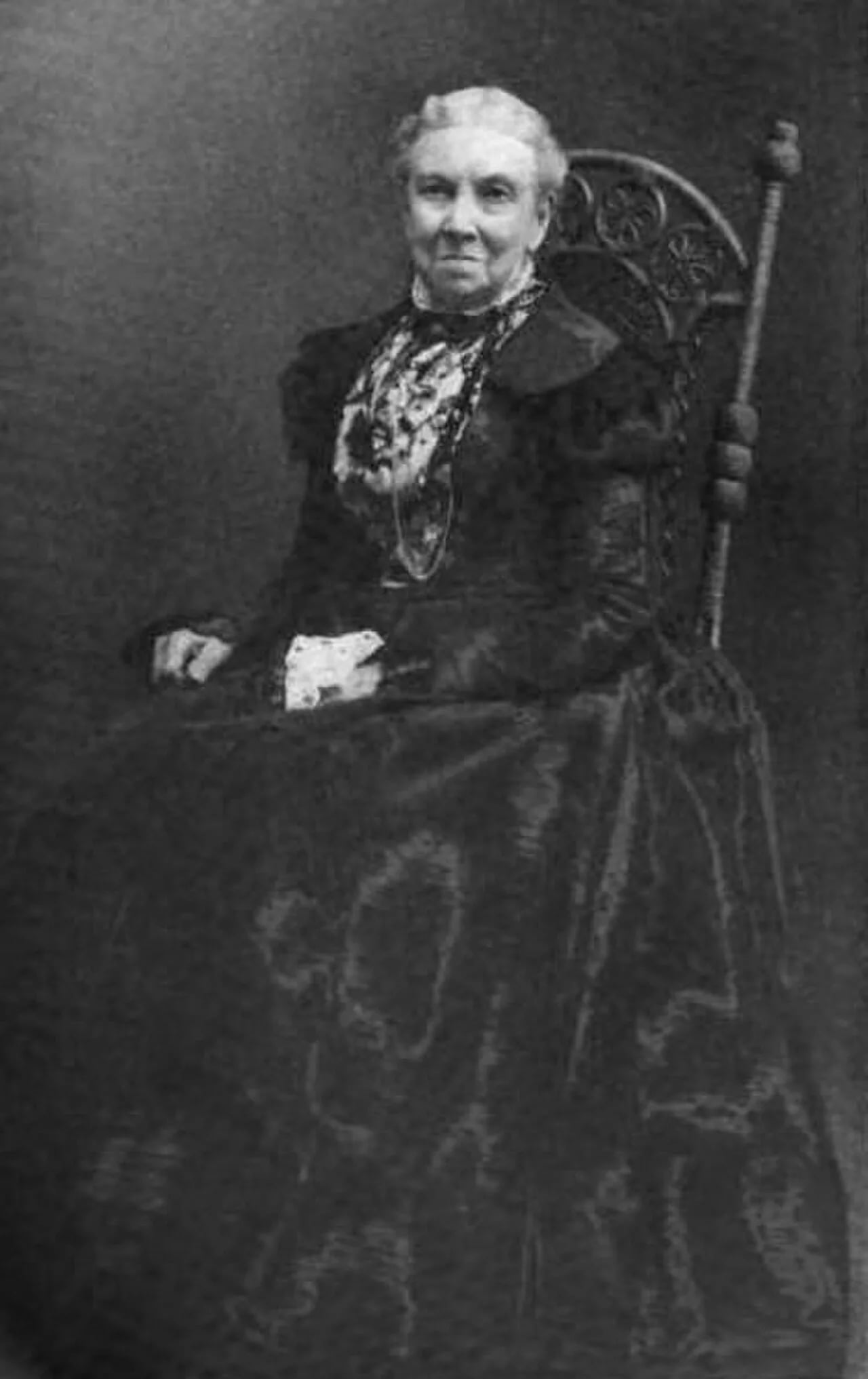 Porträt von Bathsheba W. Smith (1822–1910) – Gedenkseite