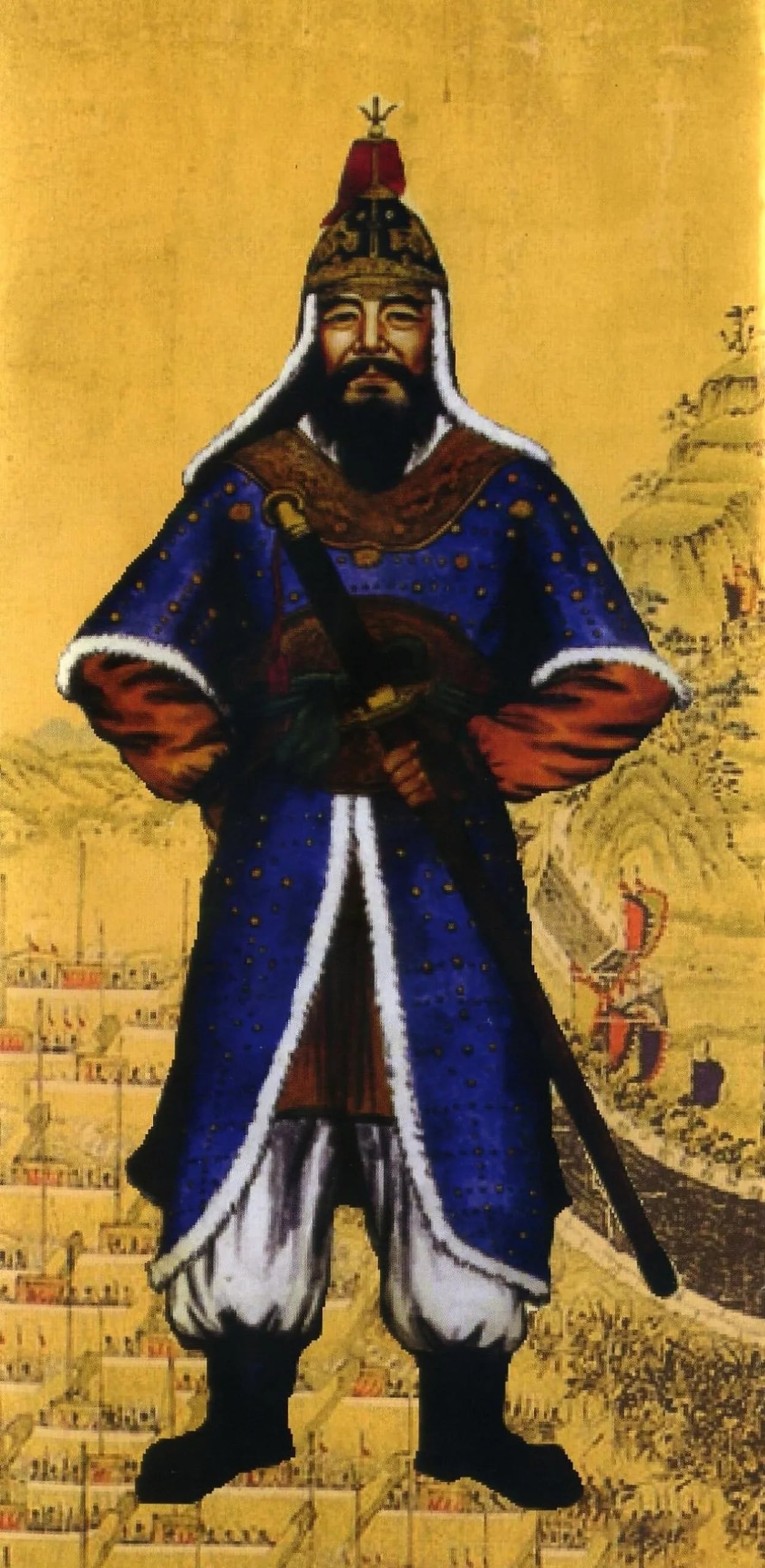 Portrait of Jeong Bal (1553–1592) – memorial page