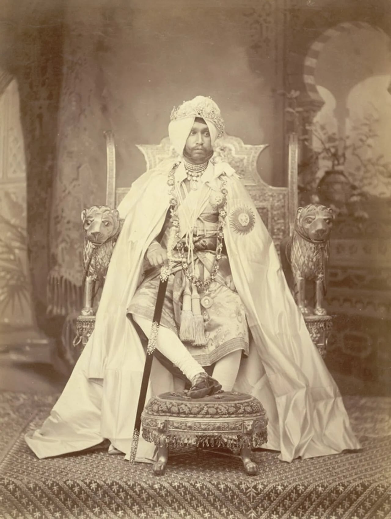 Porträt von Rajinder Singh (1872–1900) – Gedenkseite