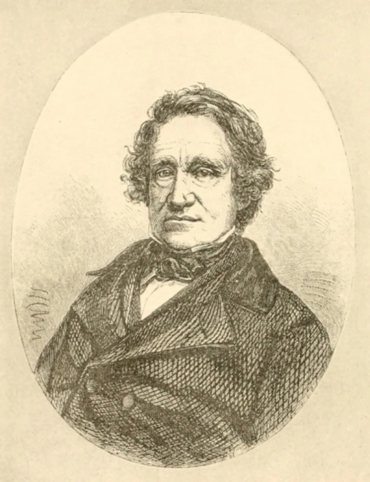 Portrait of Baynard Rush Hall (1798–1863) – memorial page