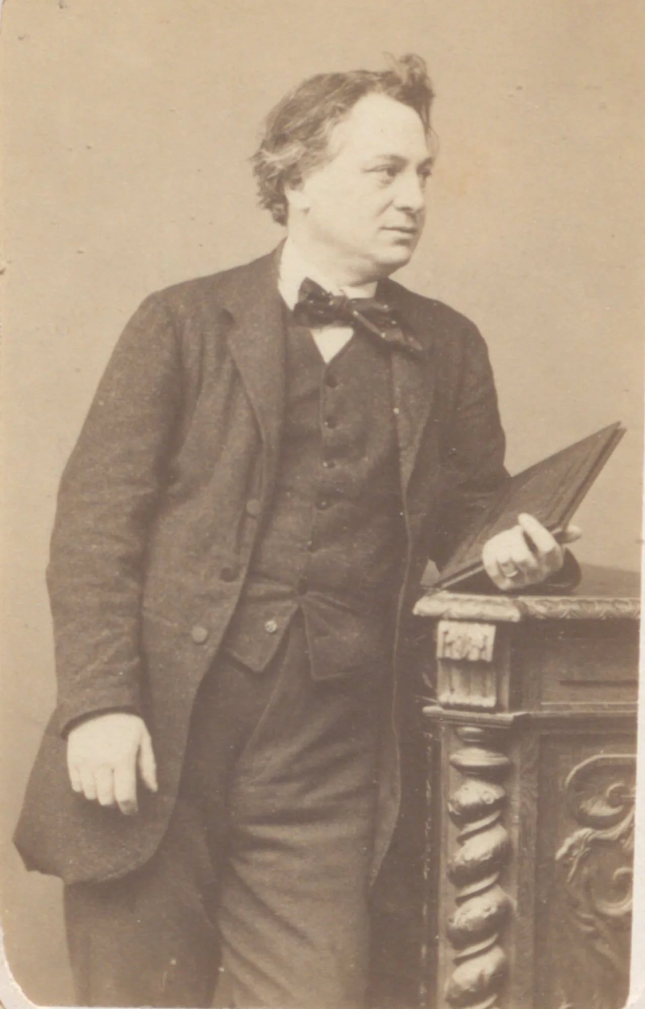 Porträt von Edmond Meffre (1823–1888) – Gedenkseite