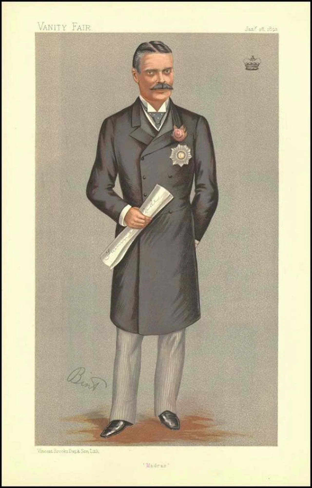 Portrait of Beilby Lawley, 3rd Baron Wenlock (1849–1912) – memorial page